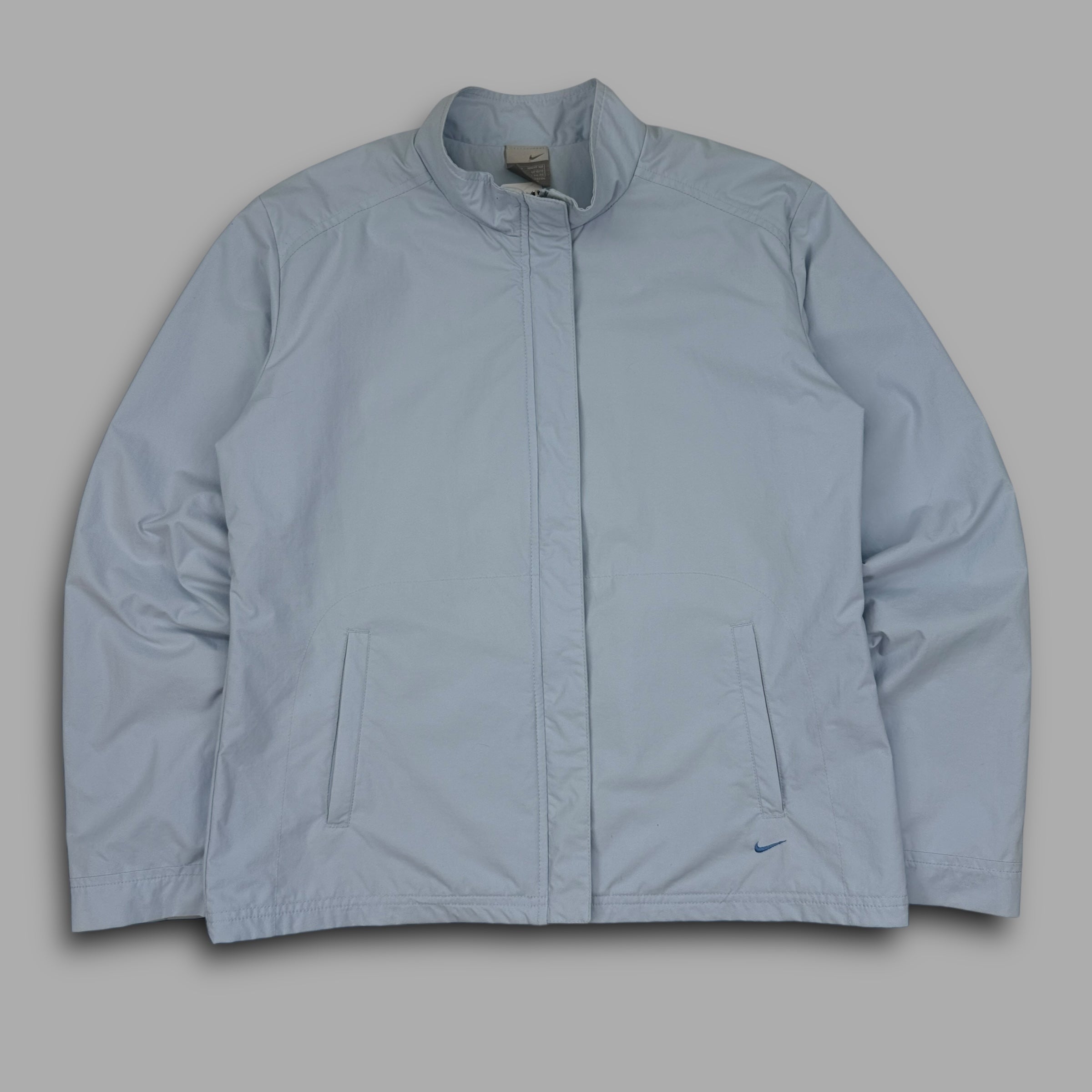 Nike 2000's technical zip-up softshell velcro jacket (S)