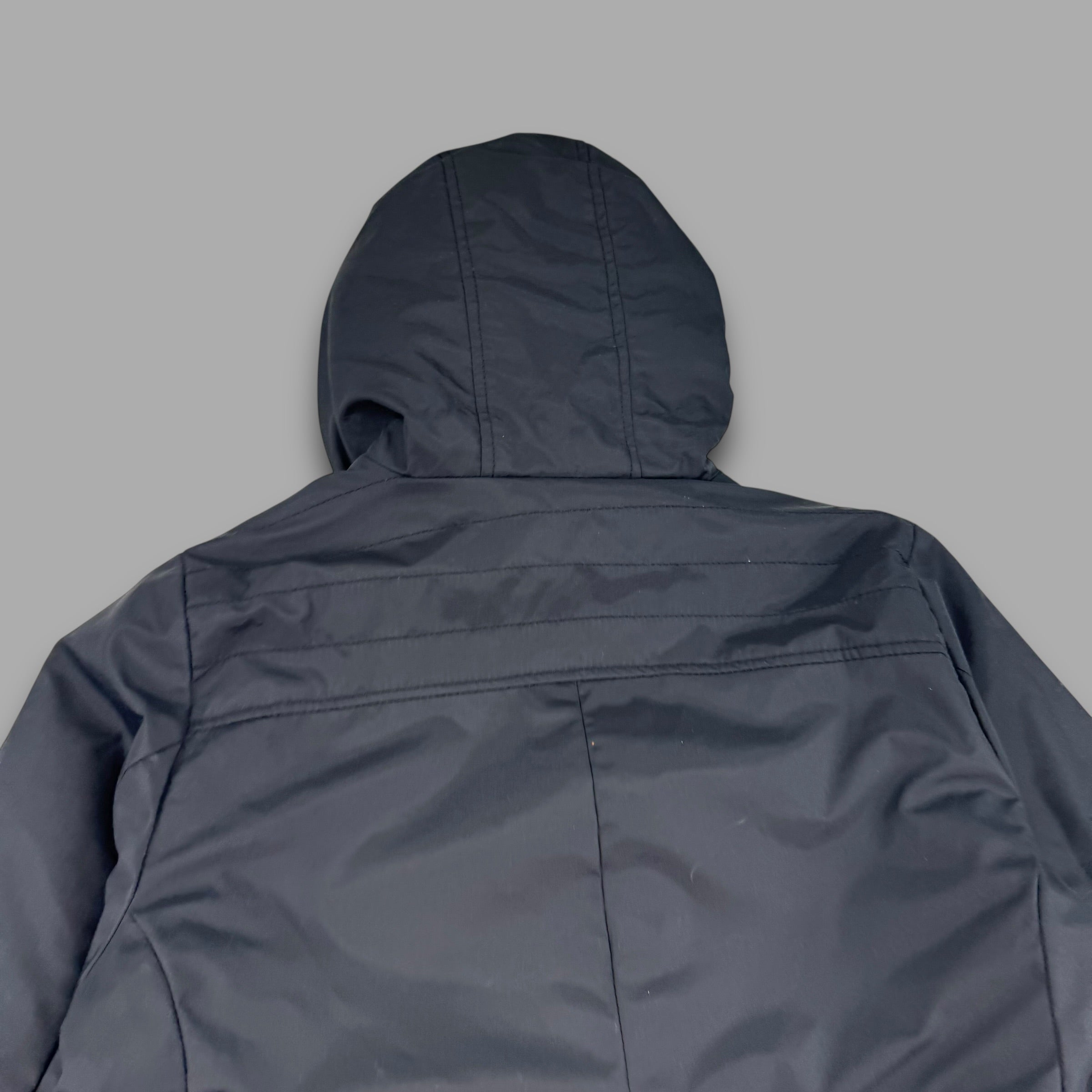 Bench 2000's technical zip up softshell jacket with fur hood (L) wms