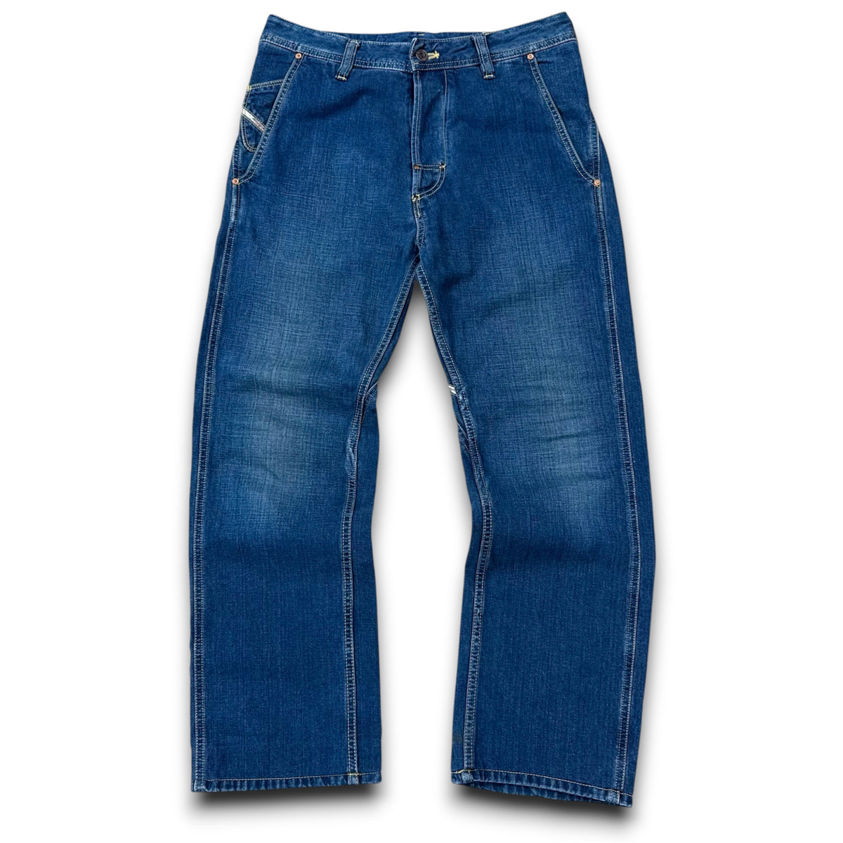 Diesel pheyo 2000's relaxed fit straight leg jeans (S)