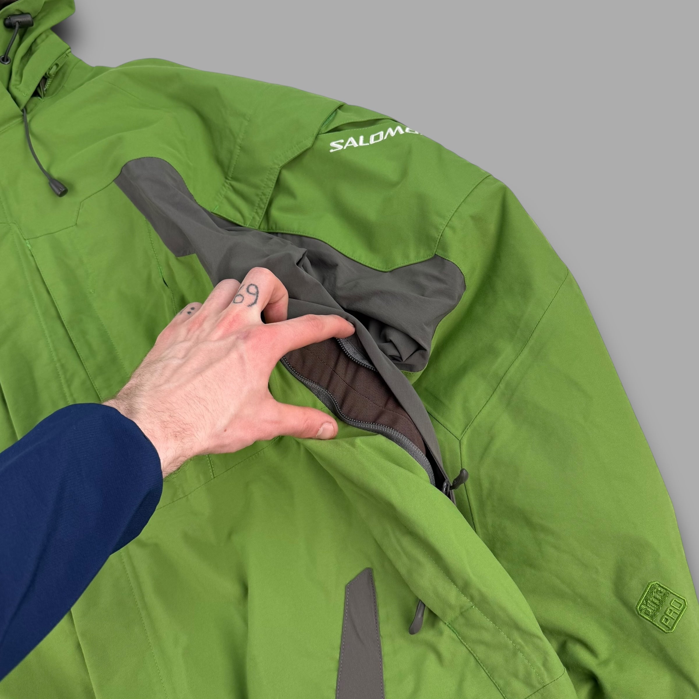 Salomon 2008 technical 2in1 clima-pro ski jacket (M)