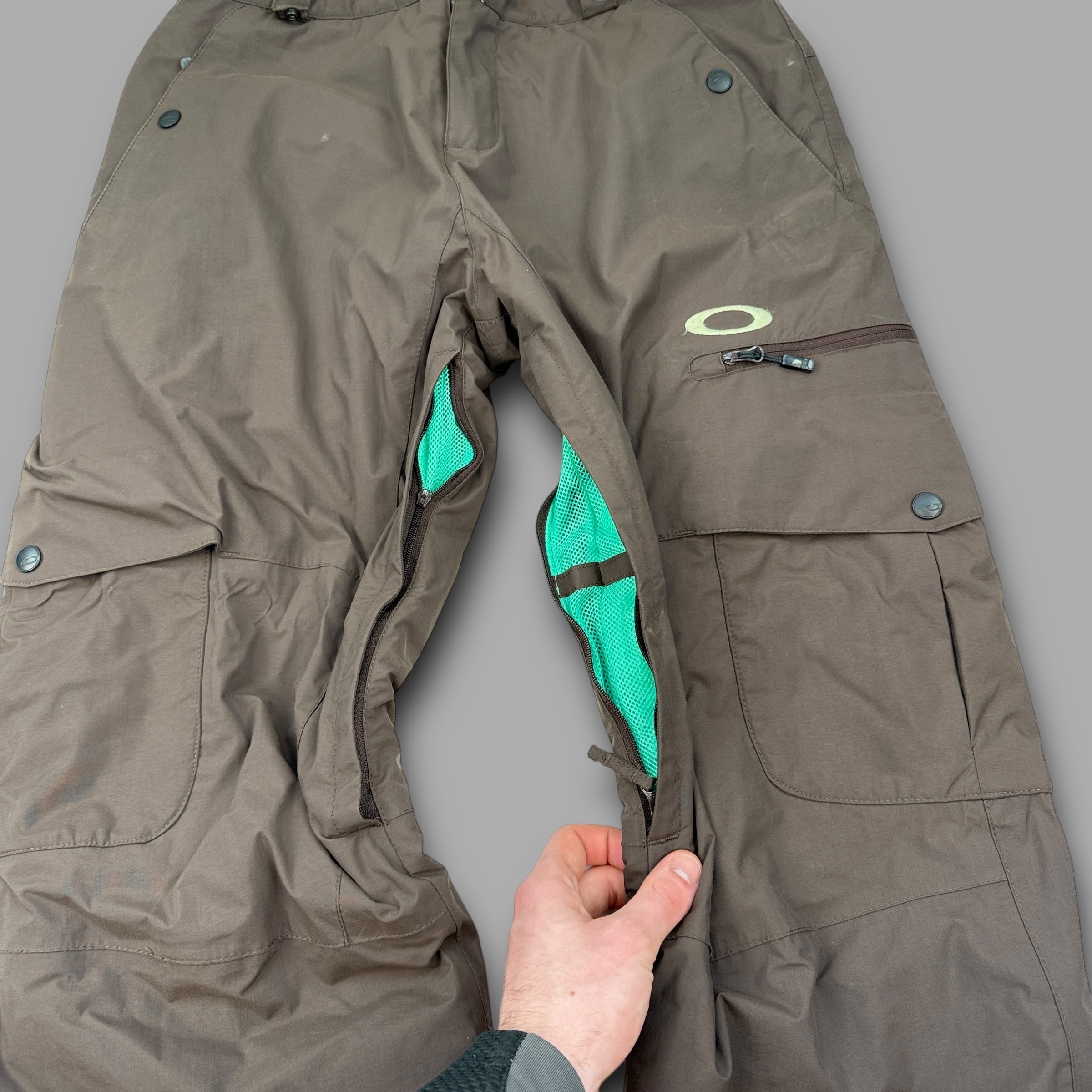 Oakley 2013 technical baggy cargo ski sallopettes (S)