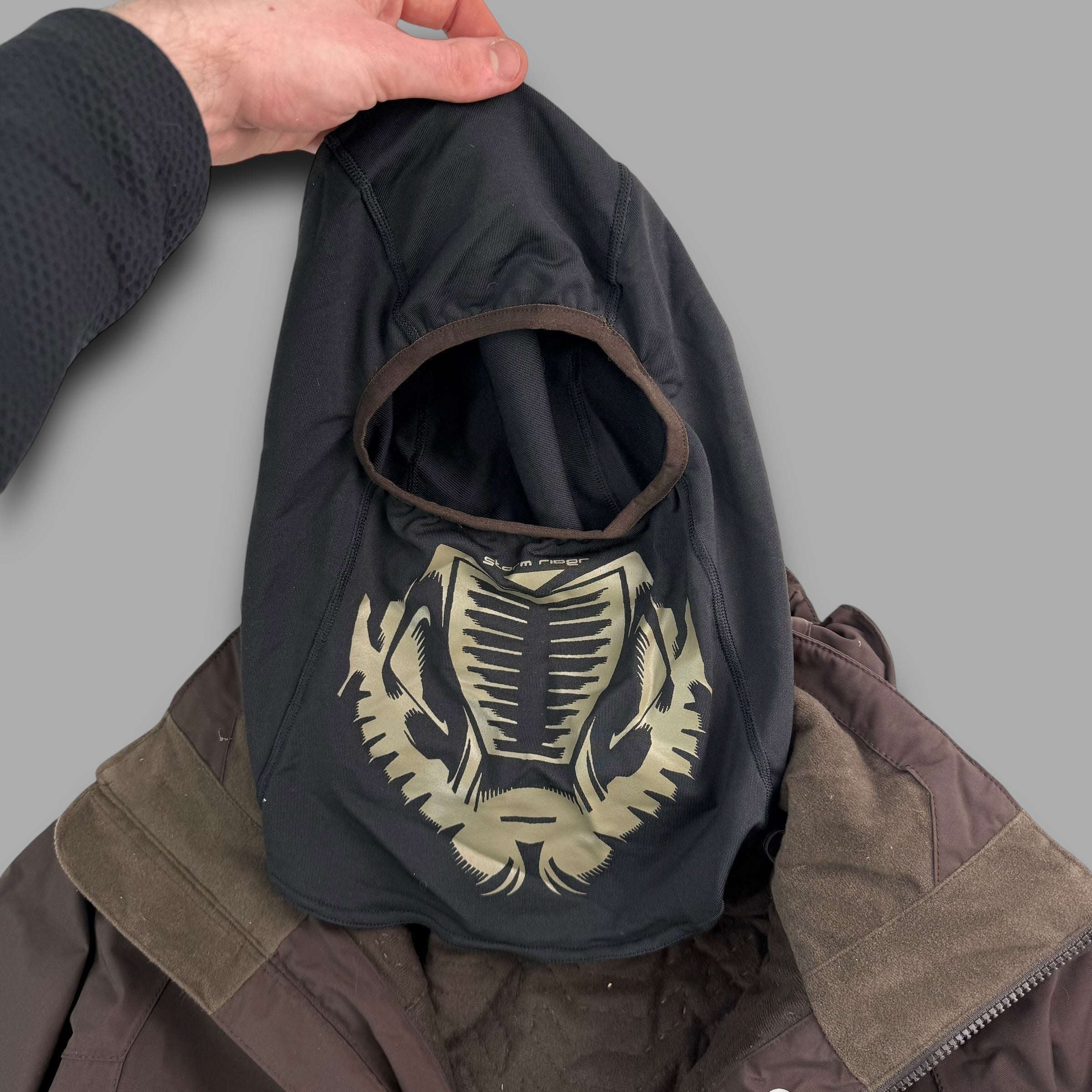 The north face cryptic 2008 technical multi-pocket balaclava ski jacket (S-L)