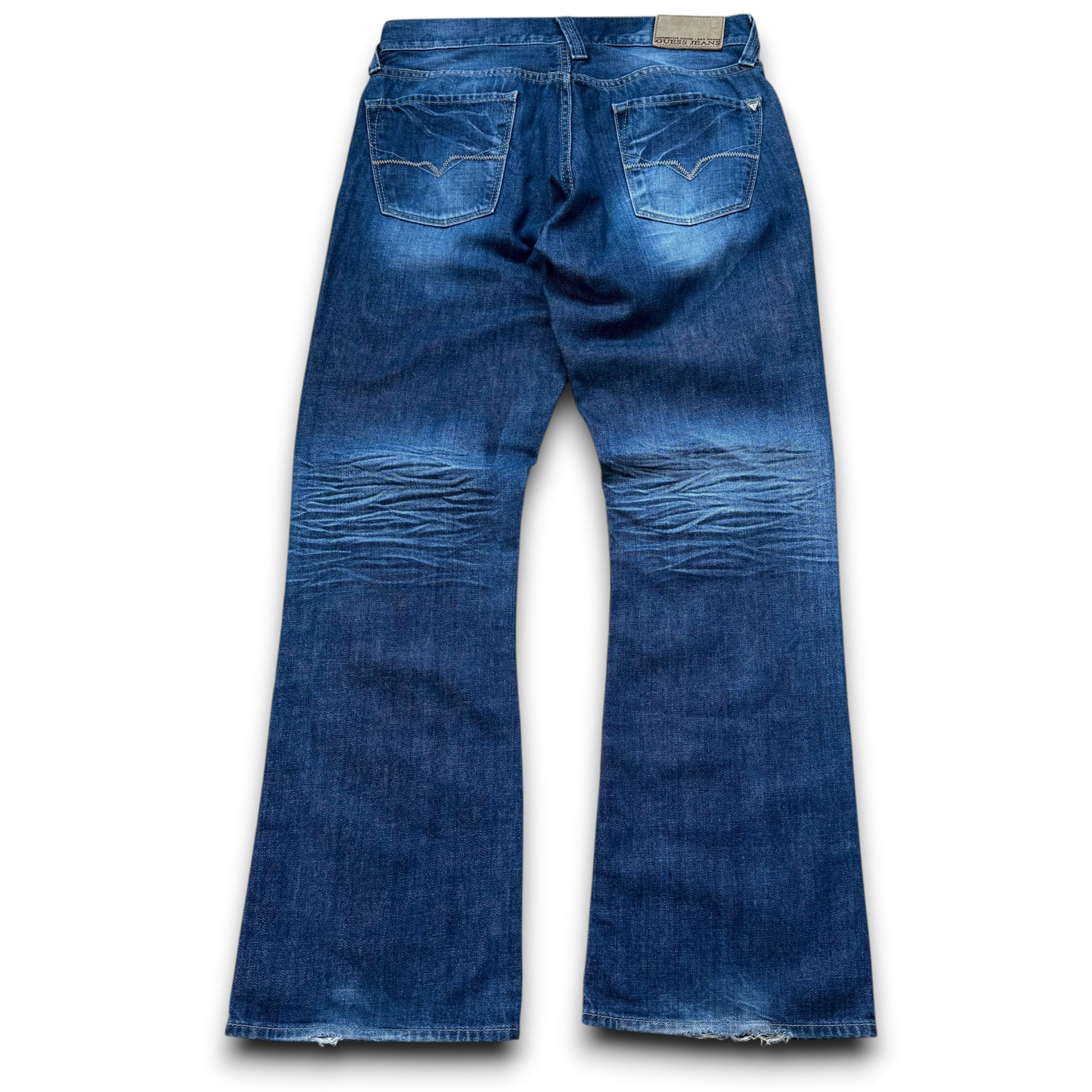 Guess 2000's relaxed fit denim bootcut jeans (M)
