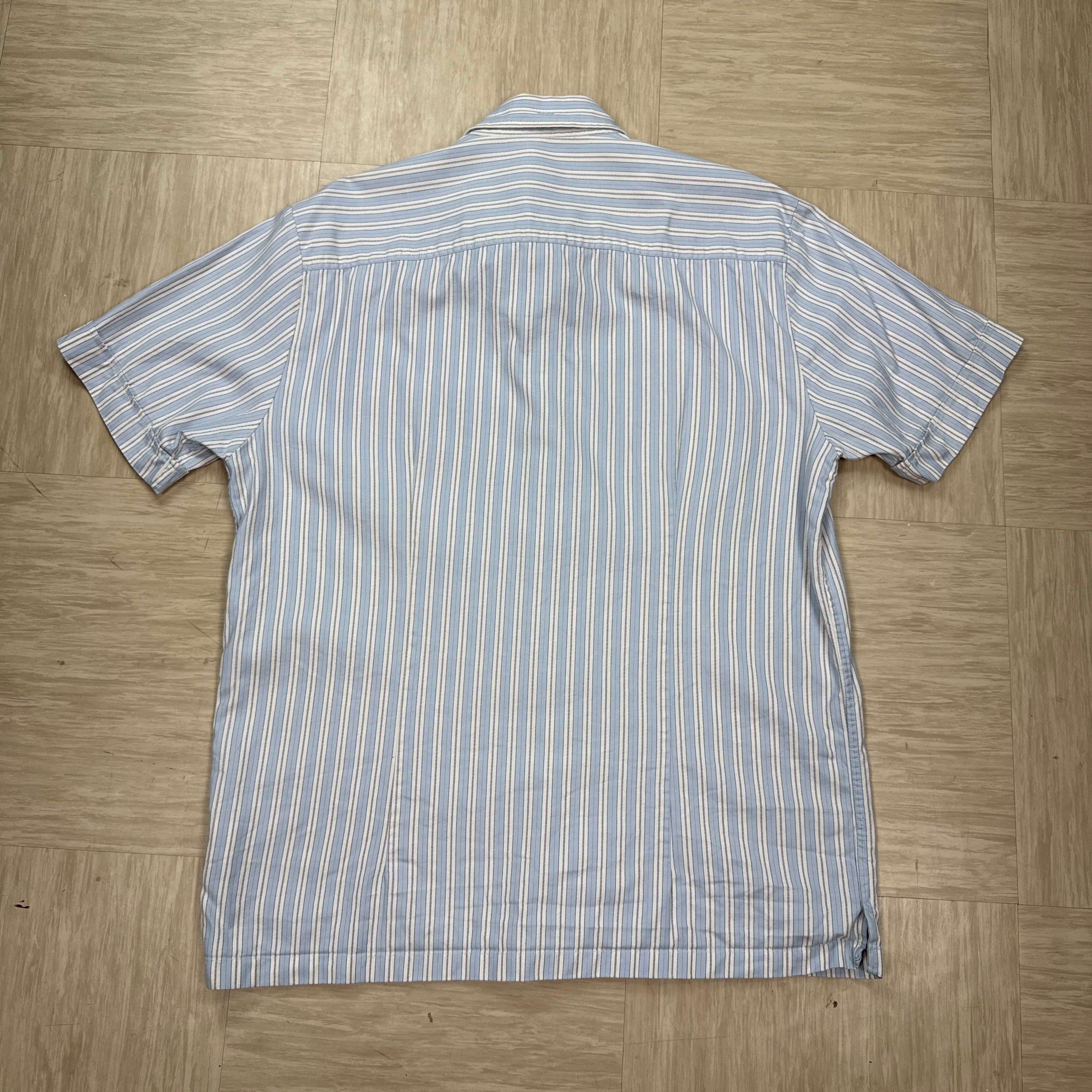 Peter werth button up striped shirt (S)