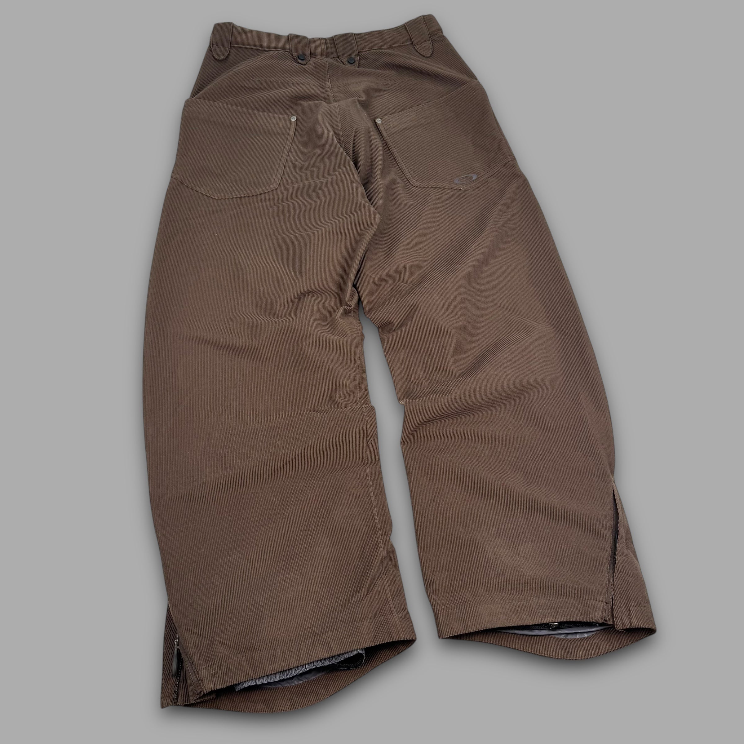 Oakley hydro fuel 2000's technical corduroy baggy vented ski sallopettes (S-M)