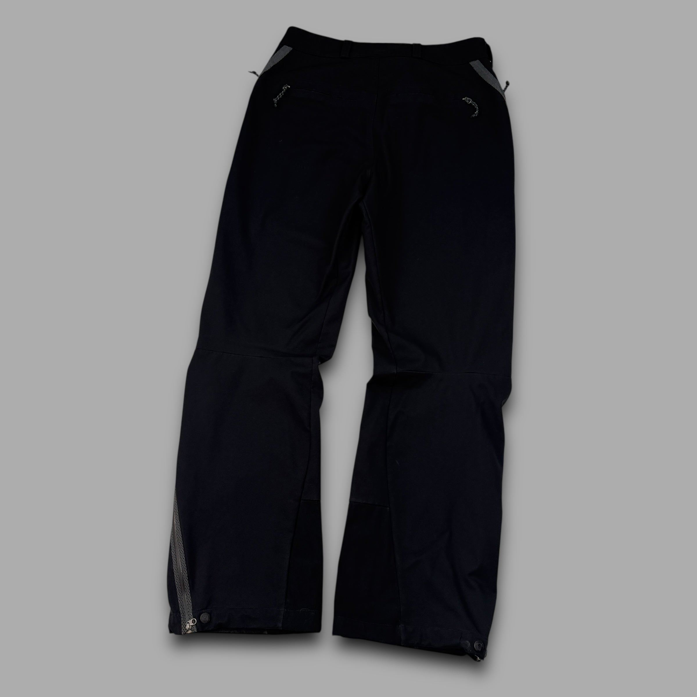 Mountain hardwear 2000's technical taped seams conduit softshell bottoms (S-M) wms