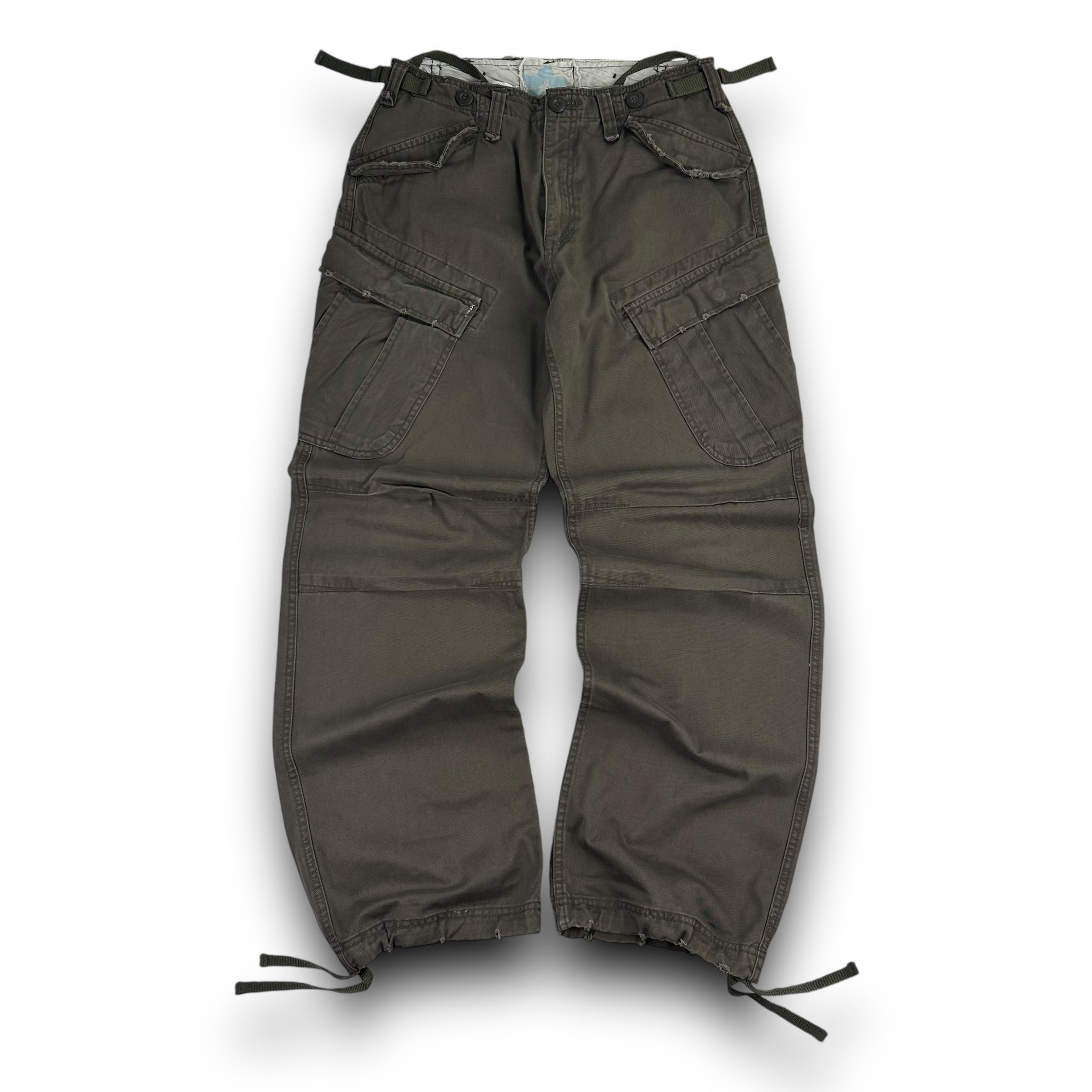 Burton 2000's baggy wide leg cargo bottoms (S-L)