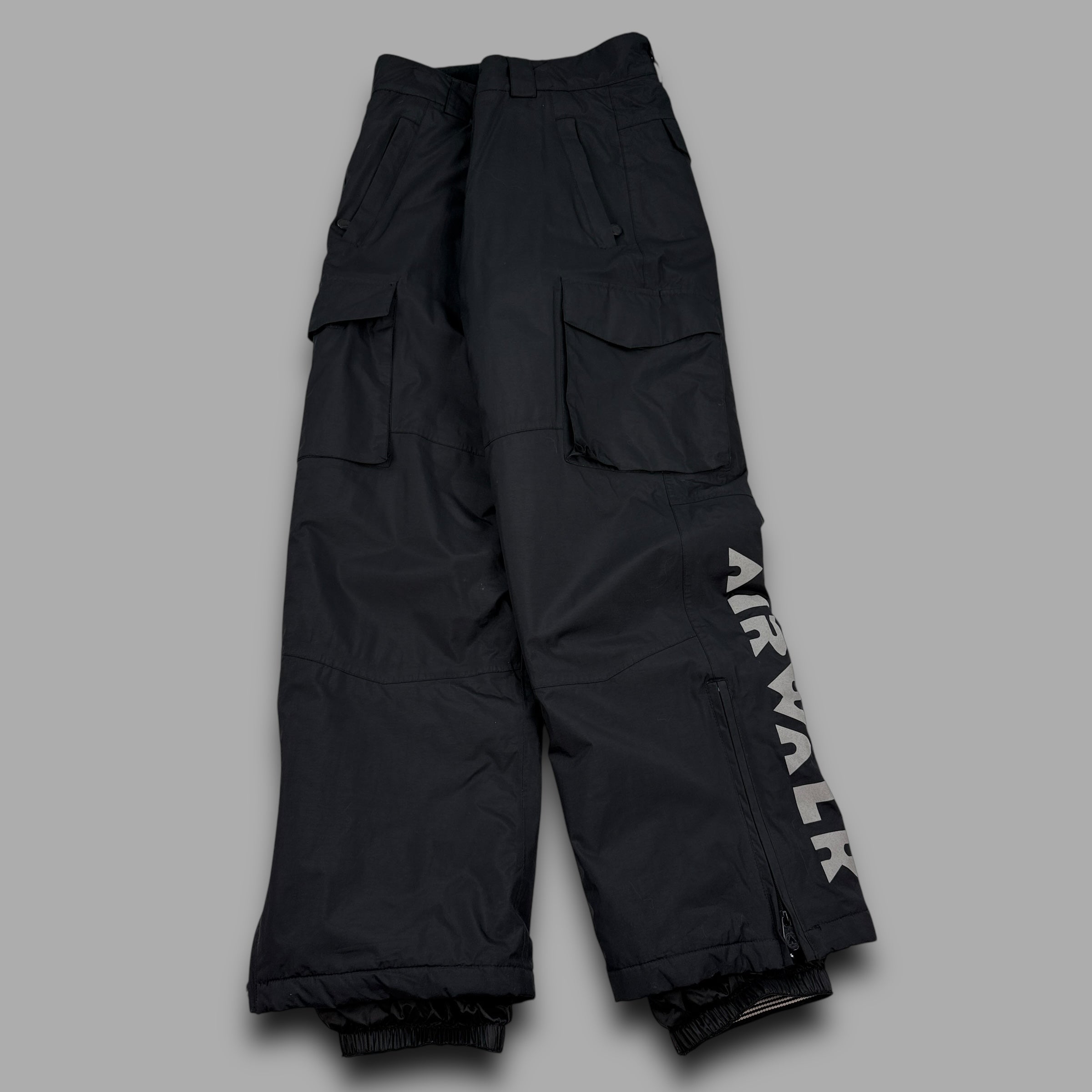 Airwalk 2000's technical baggy nylon ski sallopettes (S)