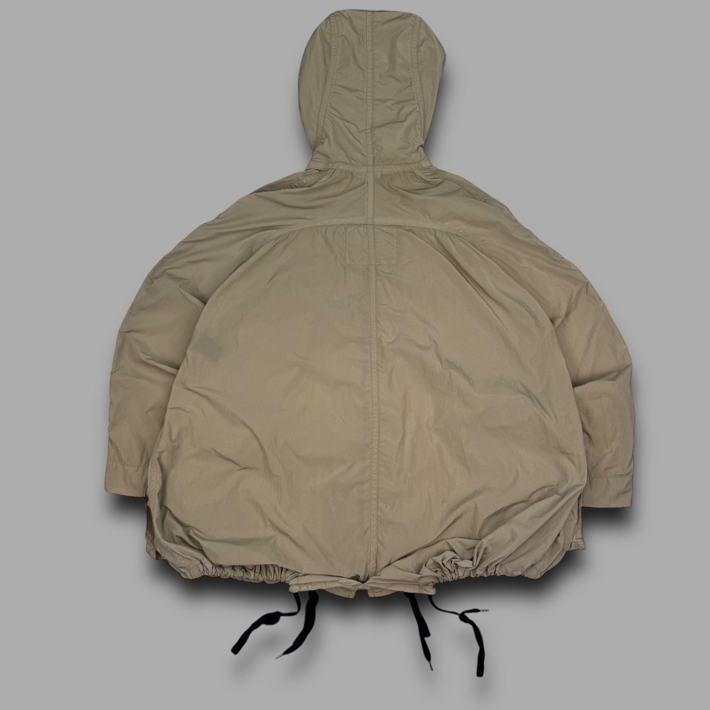 Allsaints 2000's technical triple zip lightweight parka jacket (M) wms