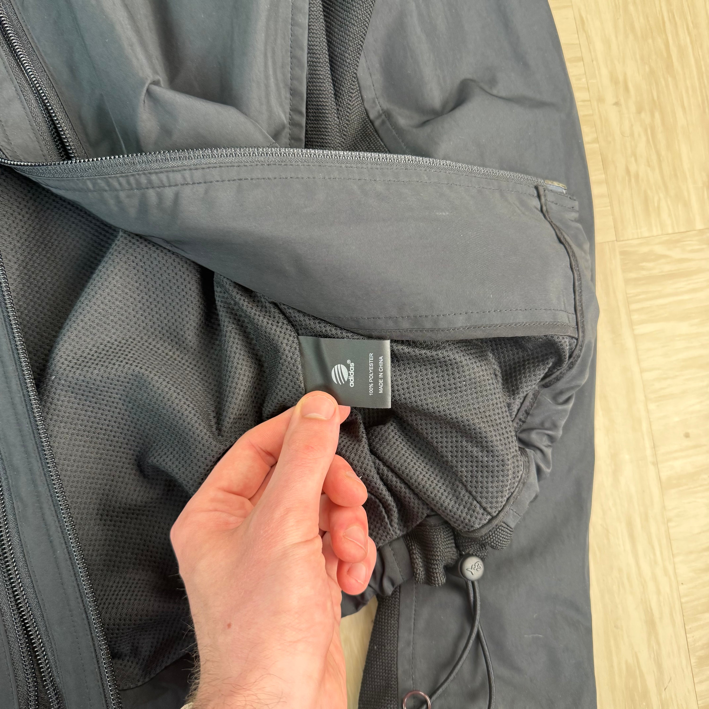 Adidas x Yohji Yamamoto sample 2000's technical hidden pocket Y3 jacket (M)