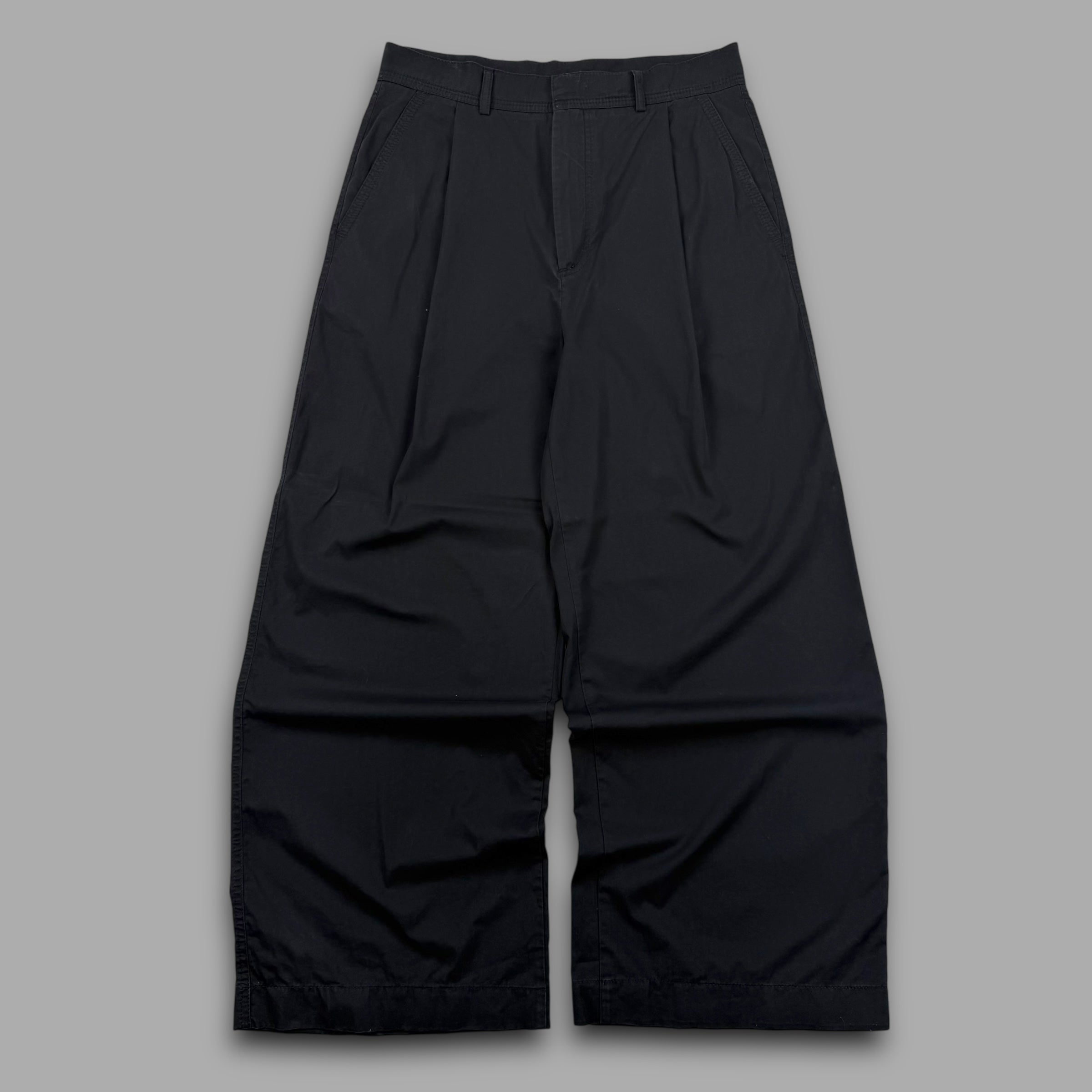 Massimo dutti 2000's pleated wide leg baggy trousers (S)