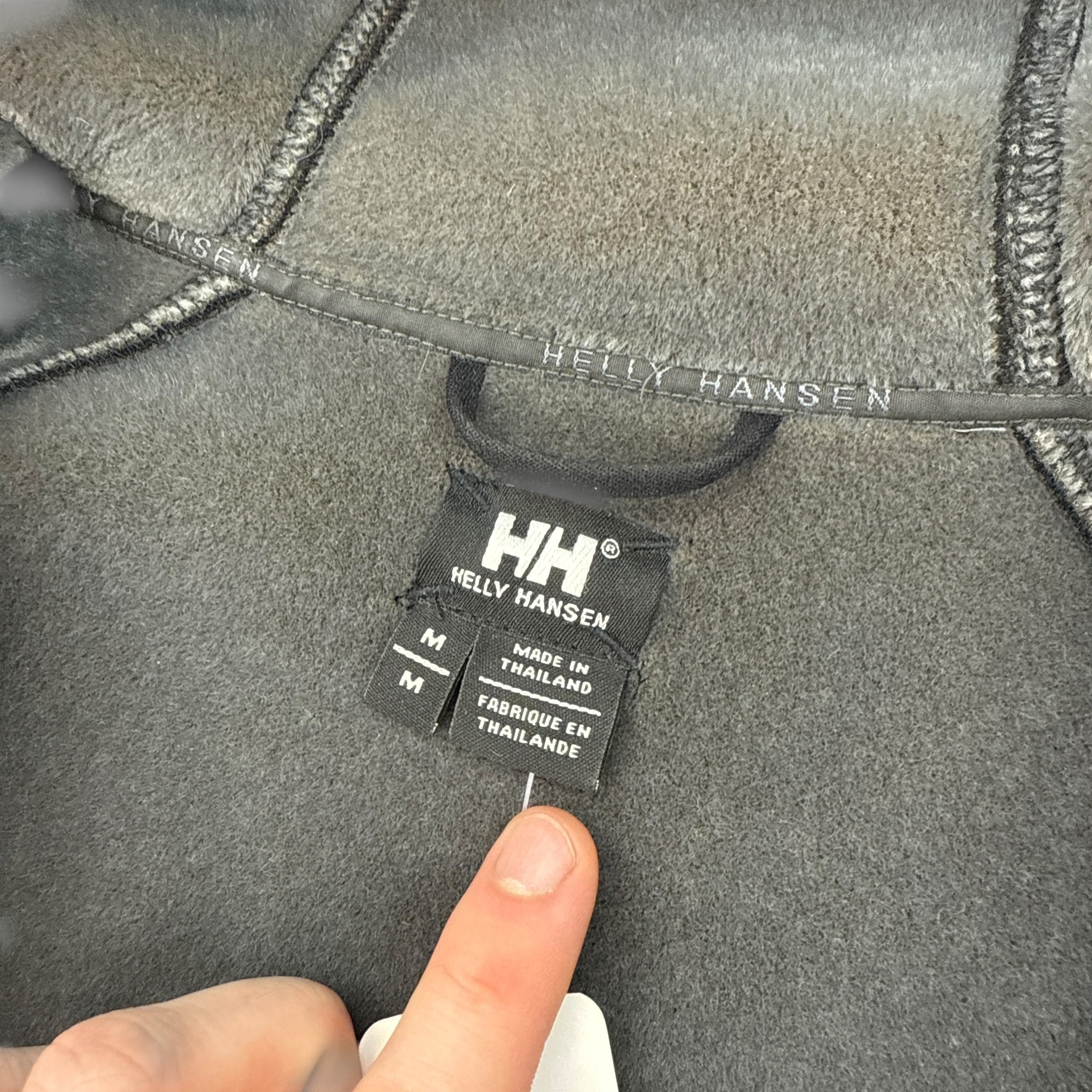 Helly Hansen 2000's softshell zip-up scuba jacket (S-M)