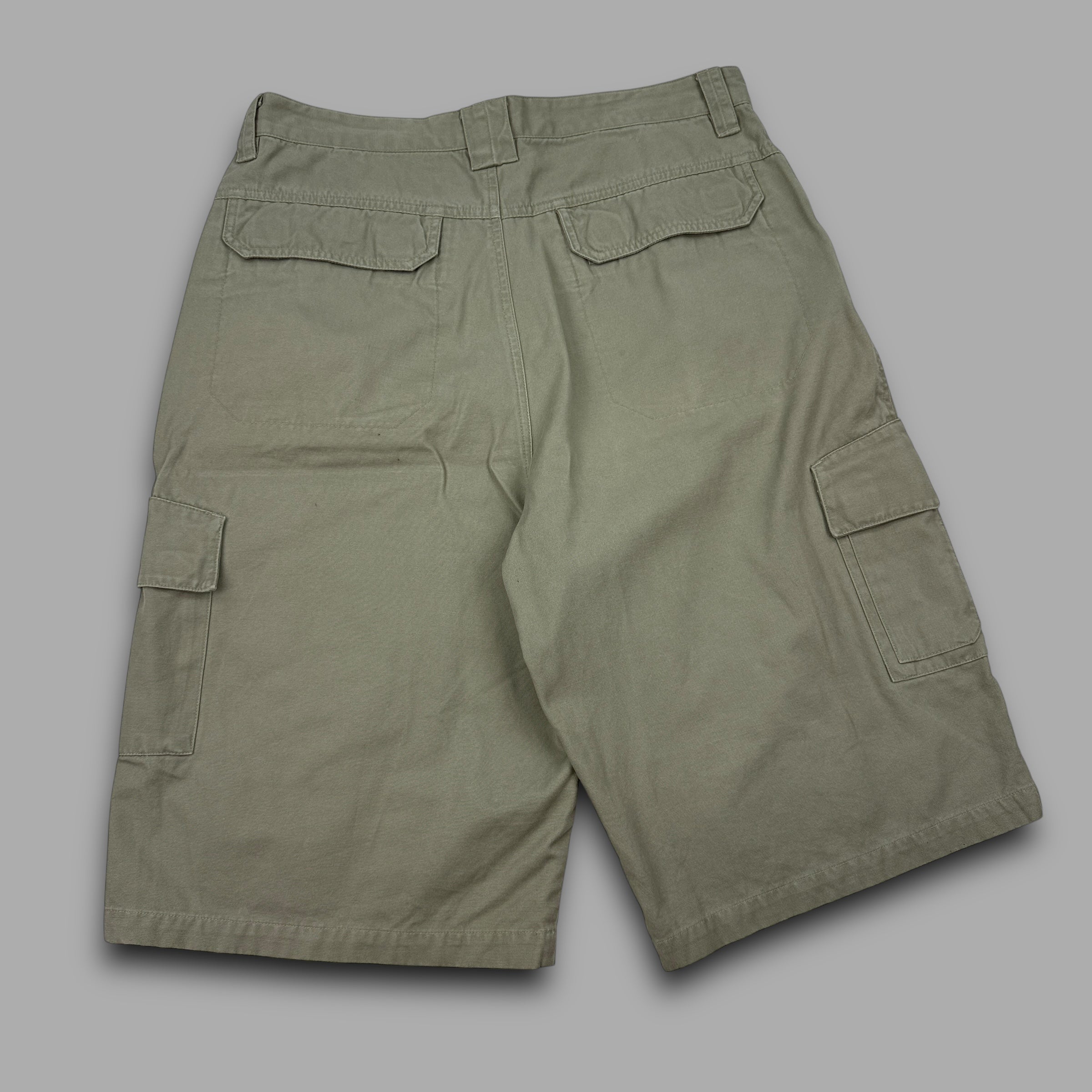 Billabong 2000's baggy wide leg spellout cargo shorts (M)