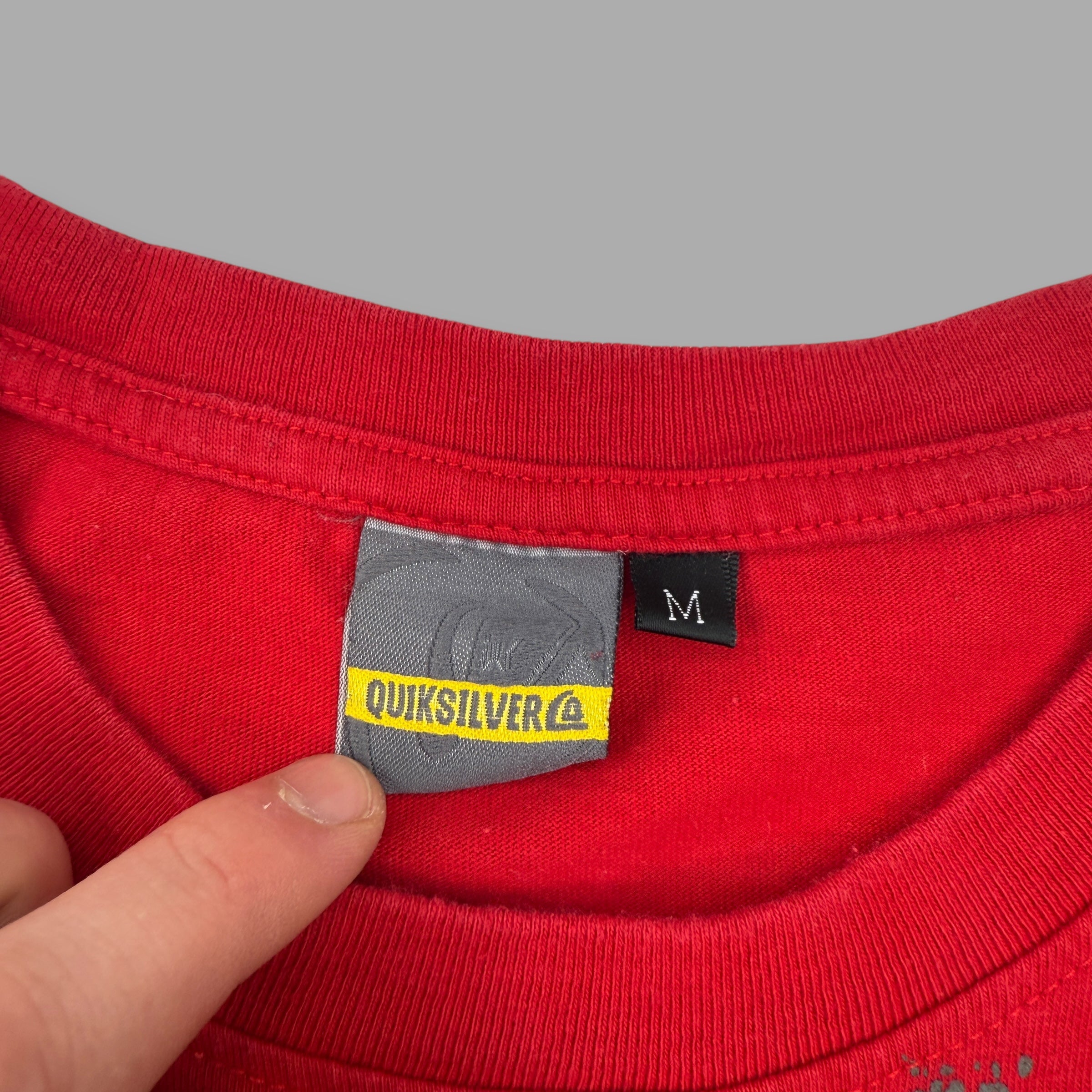 Quiksilver 2000's graphic spellout tee (M)