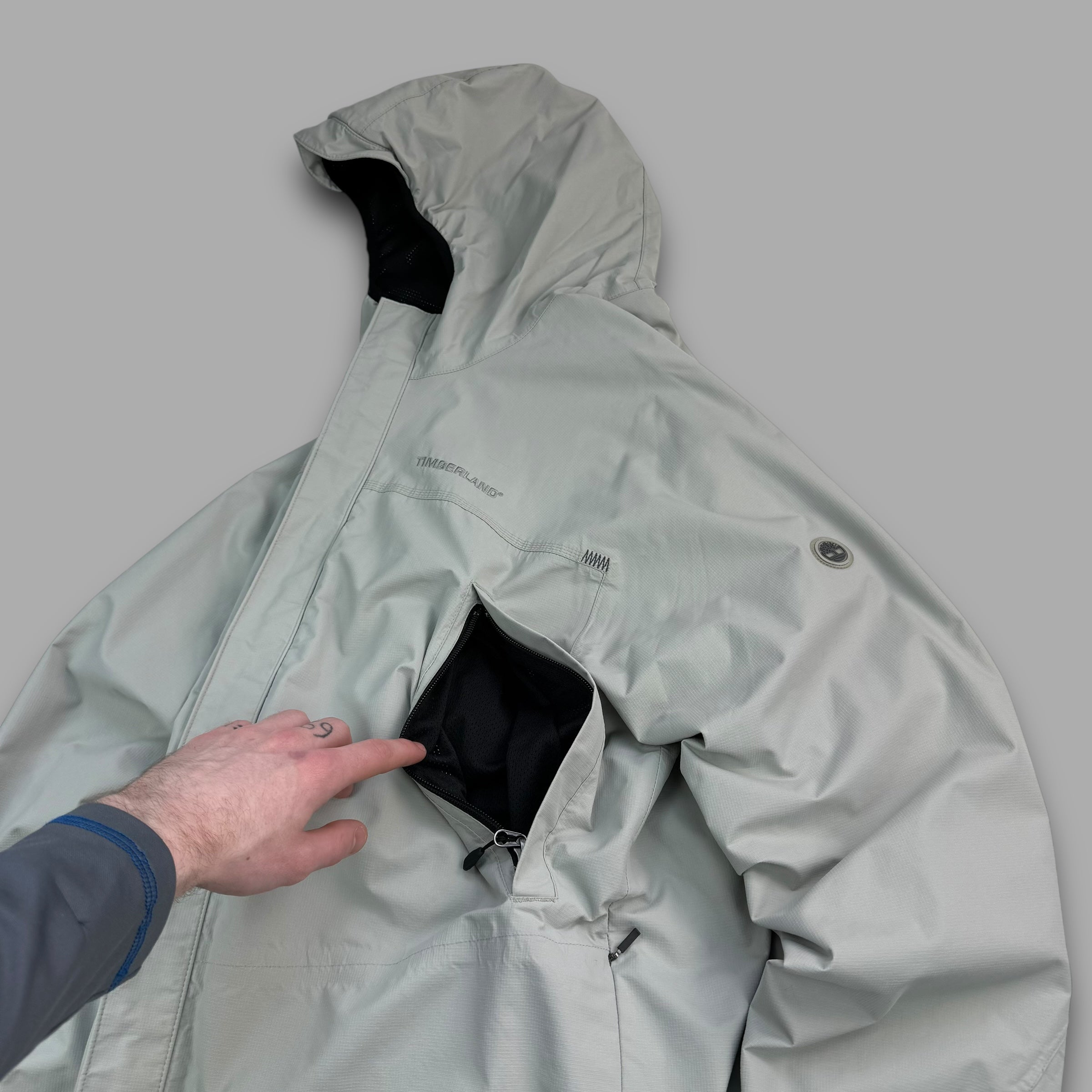 Timberland 2006 technical packable nylon shell jacket (M)