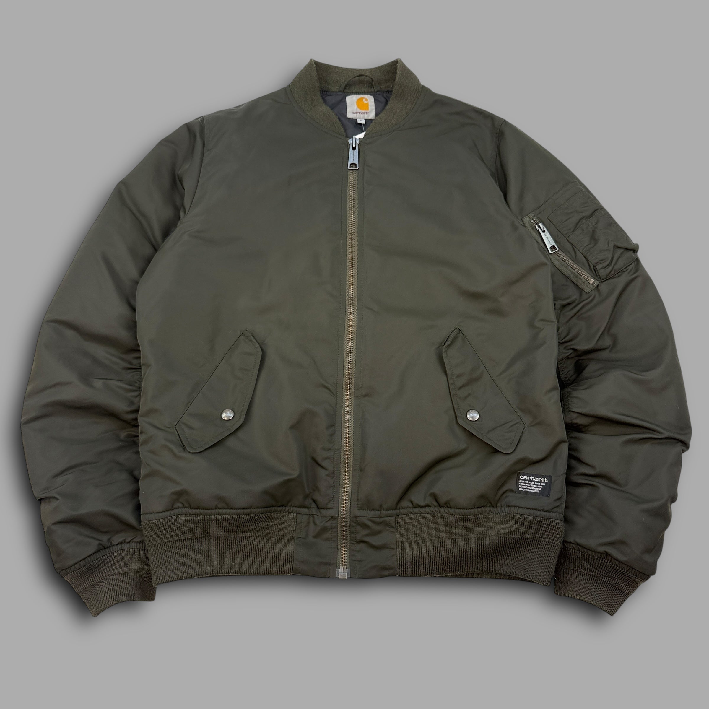 Carhartt 2000's nylon ashton bomber jacket (M)