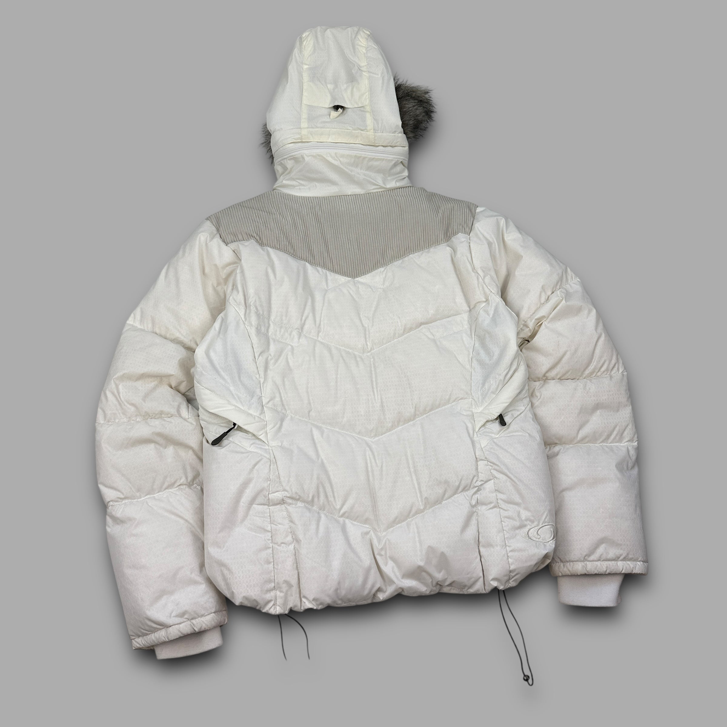 Salomon 2000's technical downfilled vented puffer ski jacket (L) wms