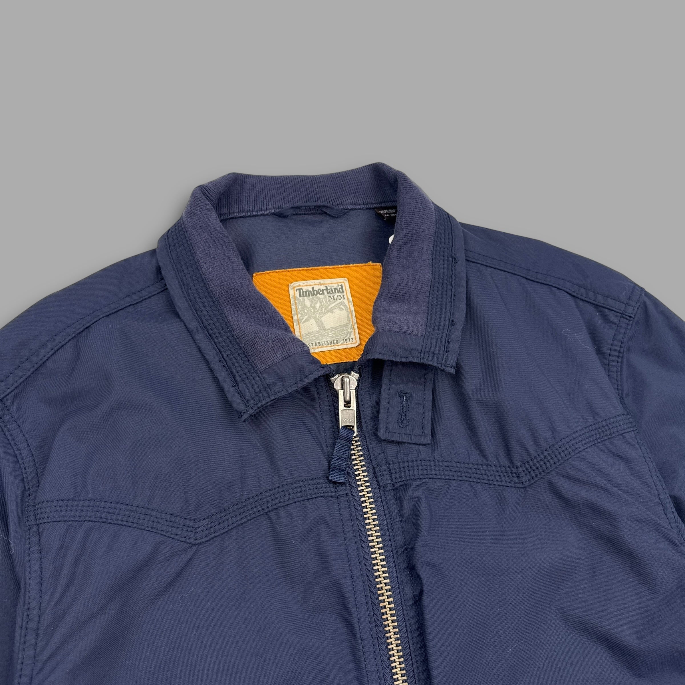 Timberland 2007 dual pocket zip-up harrington jacket (M)