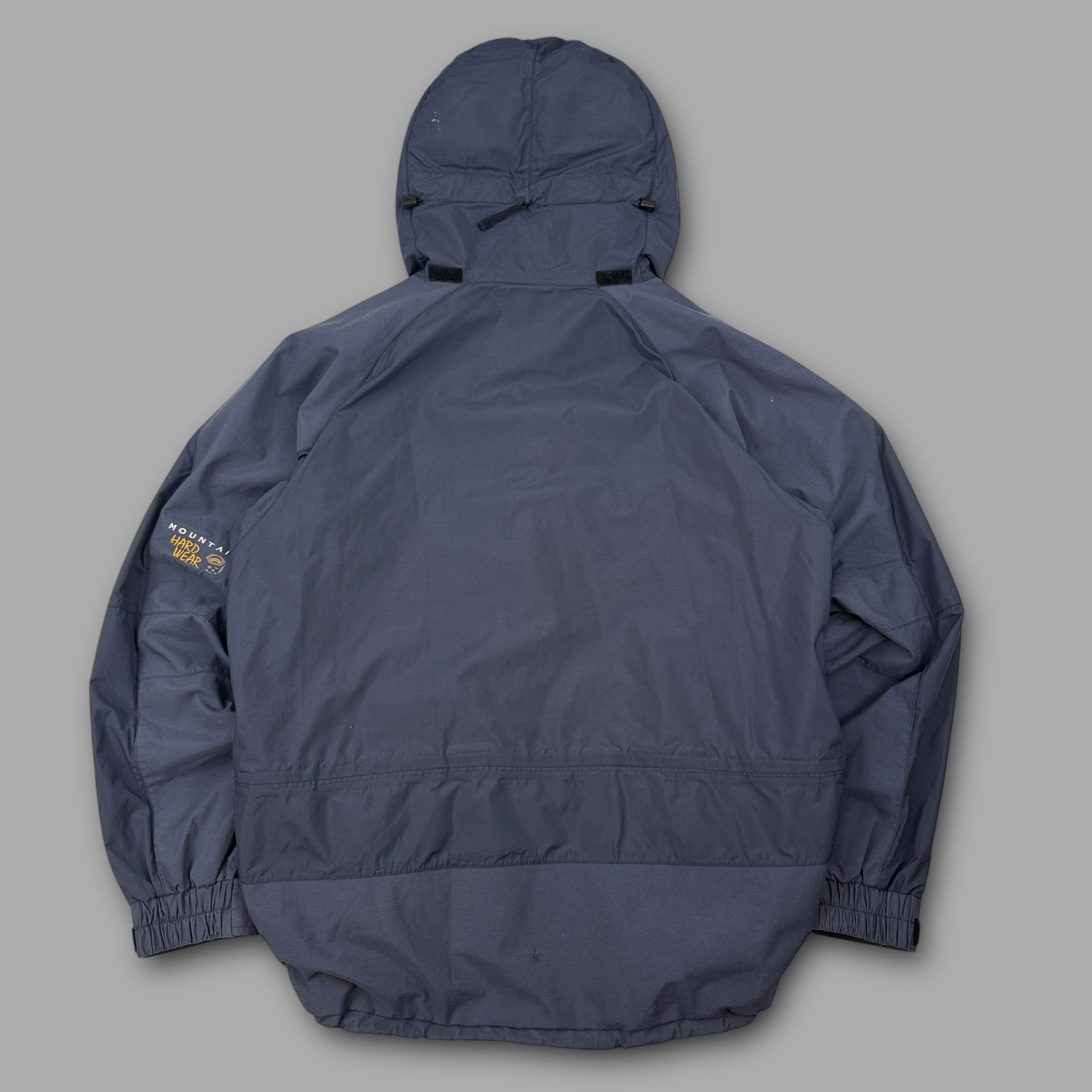 Mountain hardwear 2000's technical panelled conduit full zip softshell ski jacket (L)