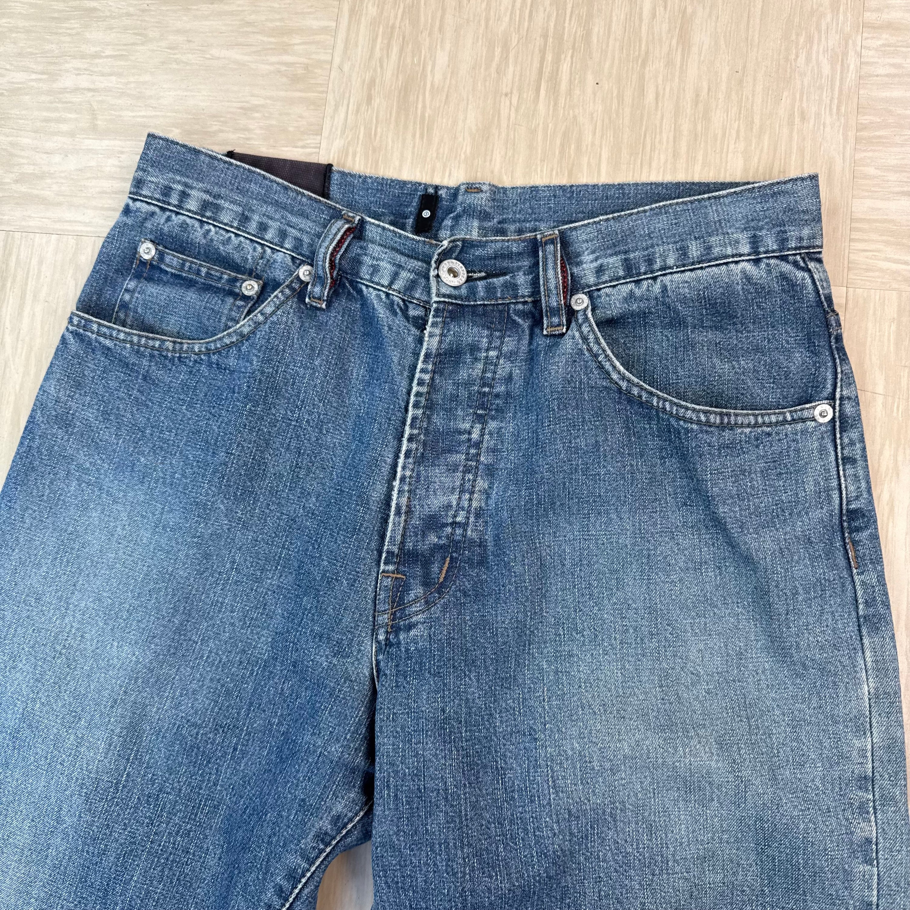 Firetrap black seal 2000's relaxed denim bootcut jeans (S)