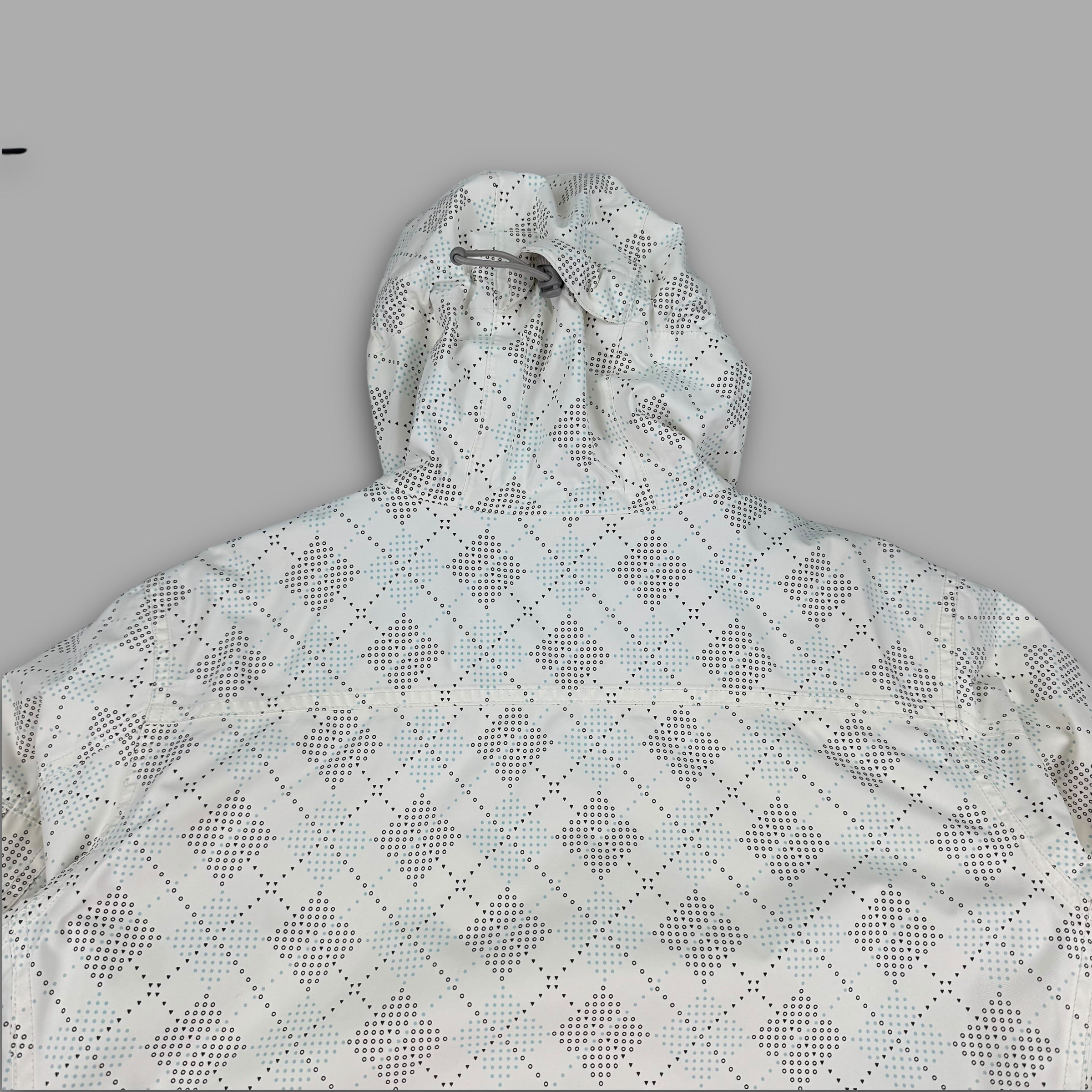 Burton 2000's technical vented monogram plaid ski jacket (L) wms