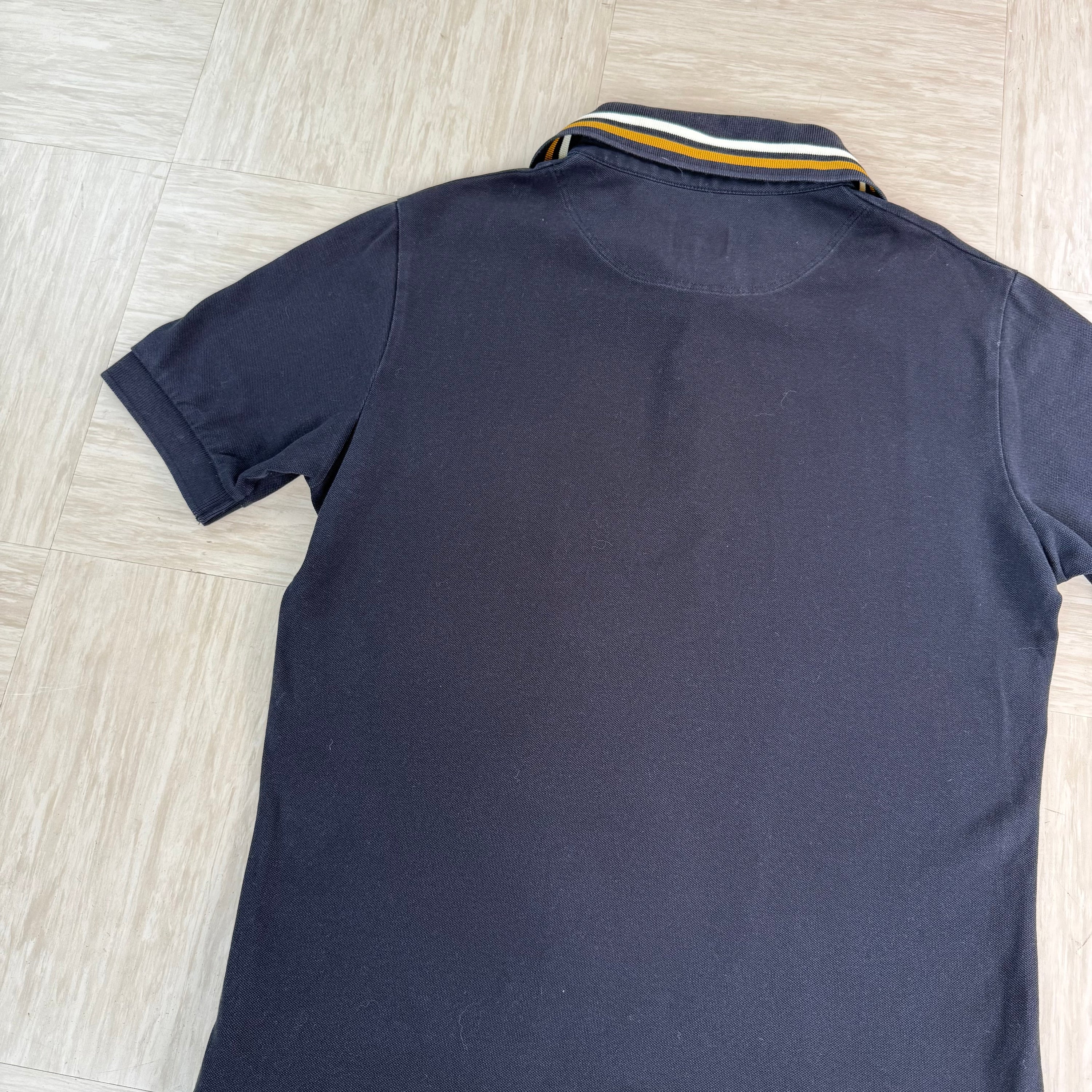 Vivienne Westwood 2000's embroidered button up polo shirt (M)