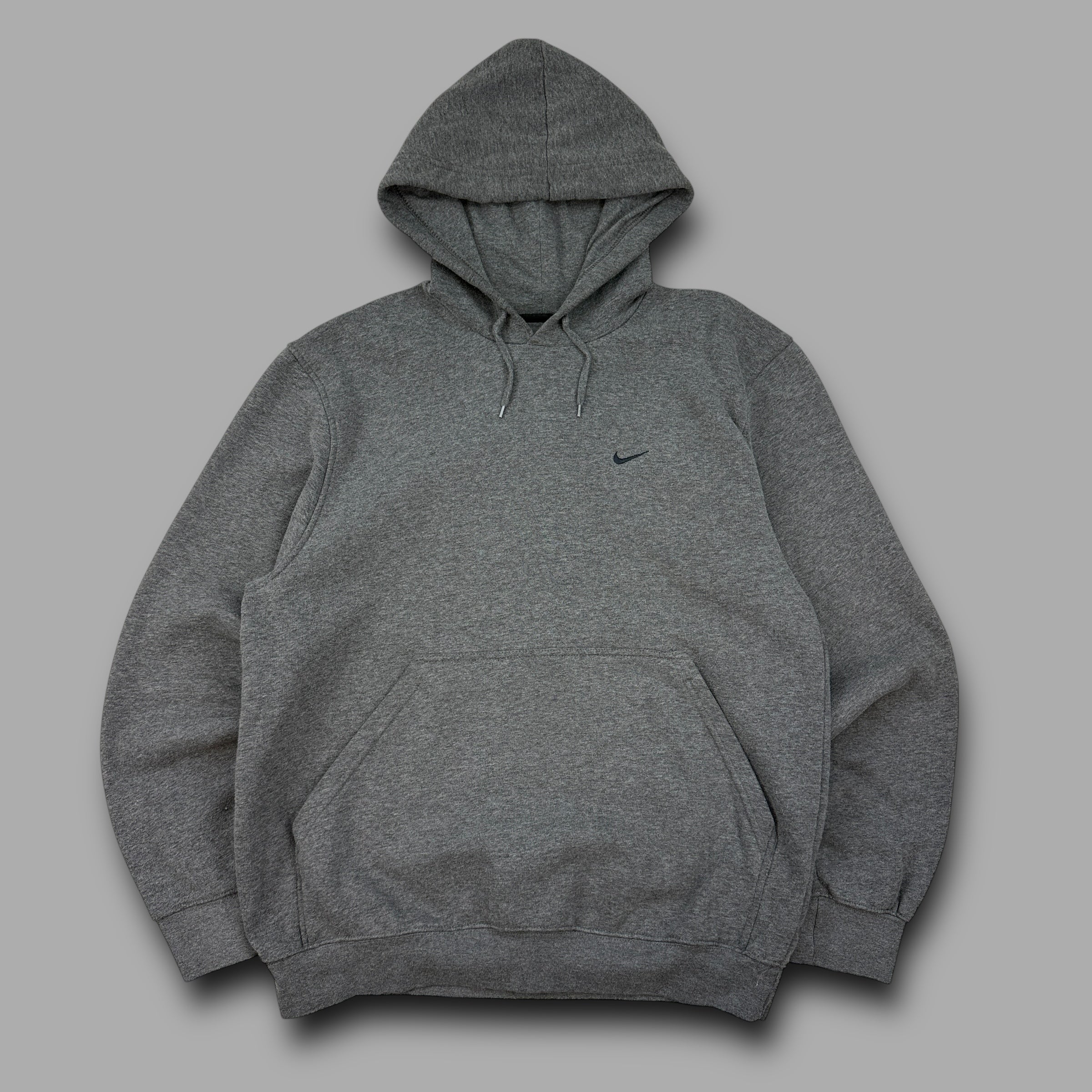 Nike 2000's boxy fit pullover grey hoodie (M)