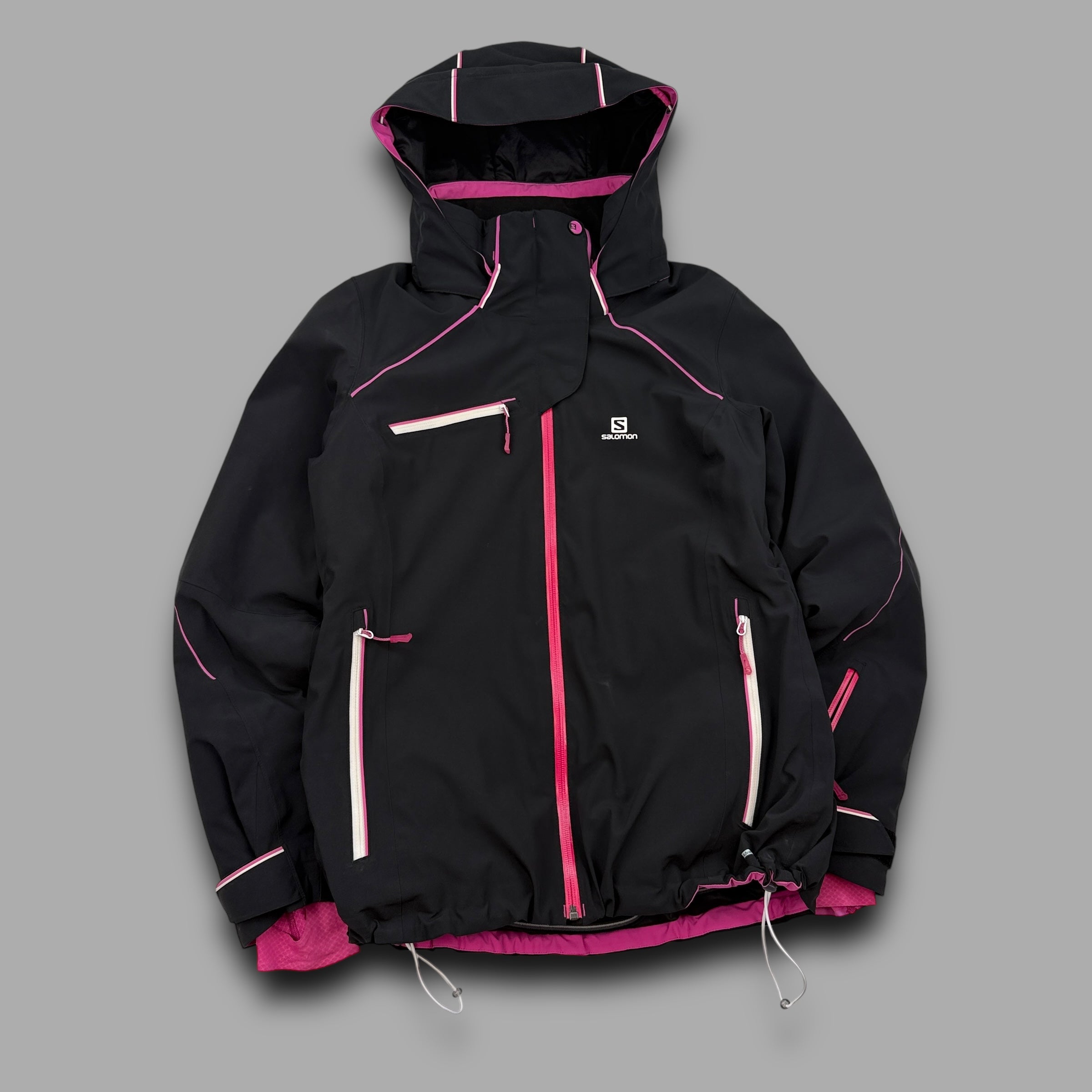 Salomon 2017 technical advanced skin softshell ski jacket (L) wms