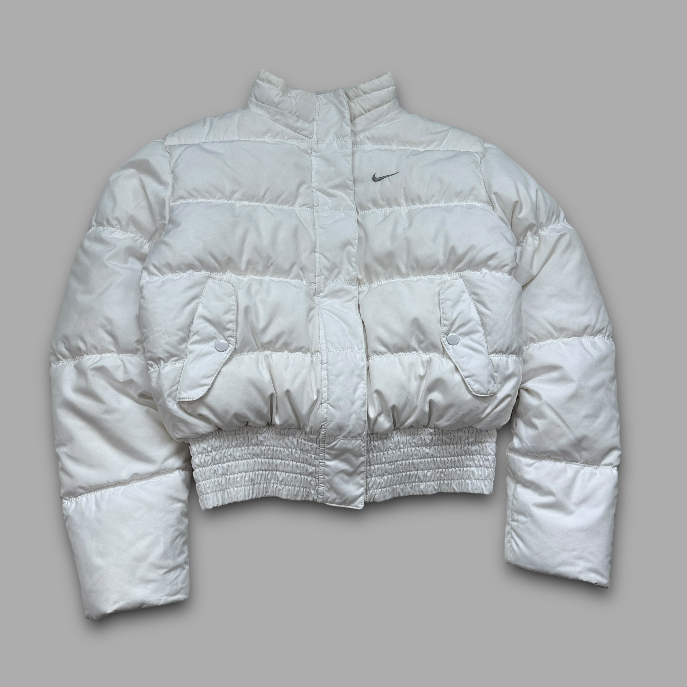 Nike 2000's technical downfilled cropped puffer jacket (S) wms