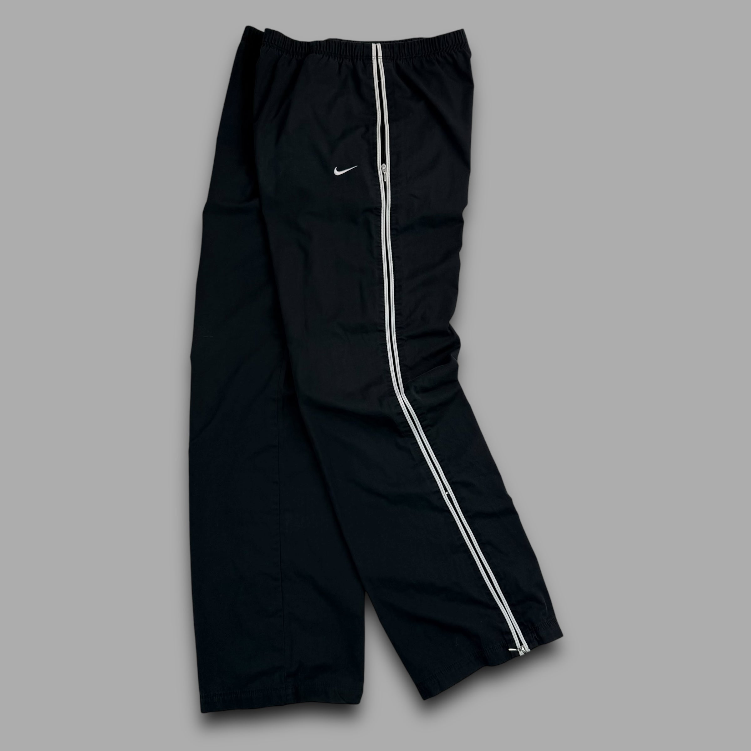 Nike 2000's straight leg pinstripe track bottoms (M) wms