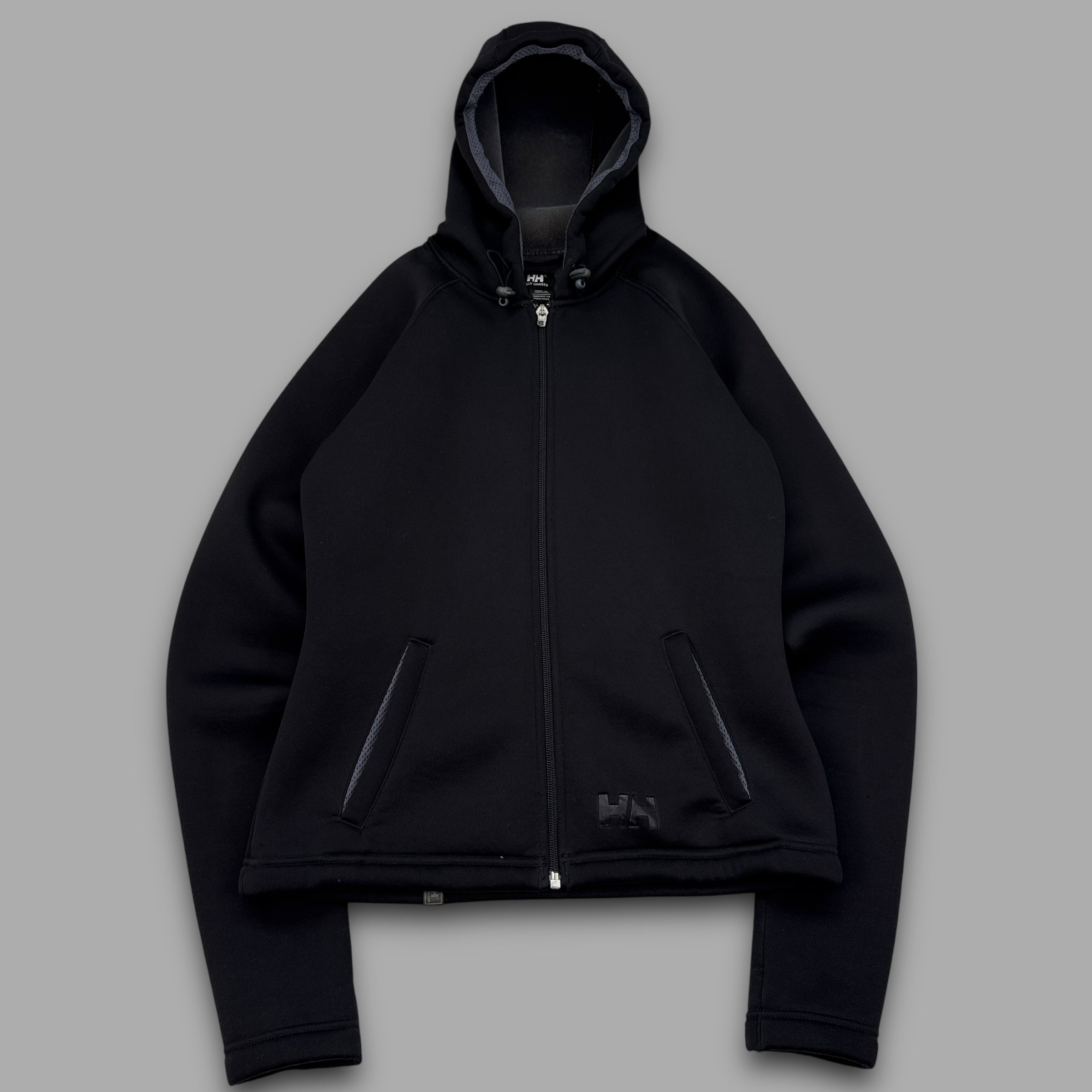 Helly Hansen 2000's softshell zip-up scuba jacket (S-M)