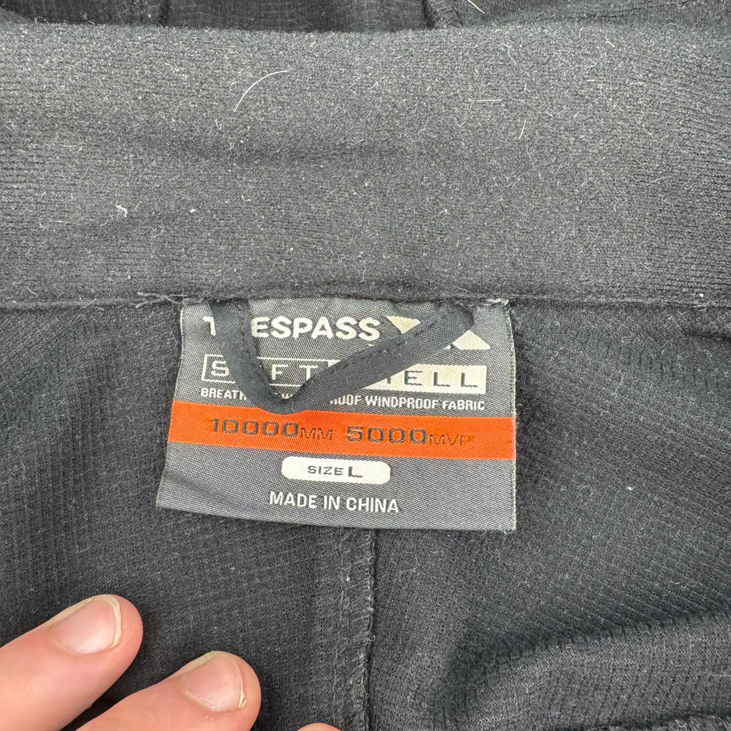 Trespass 2000's technical taped seams vented waterproof softshell jacket (L) wms