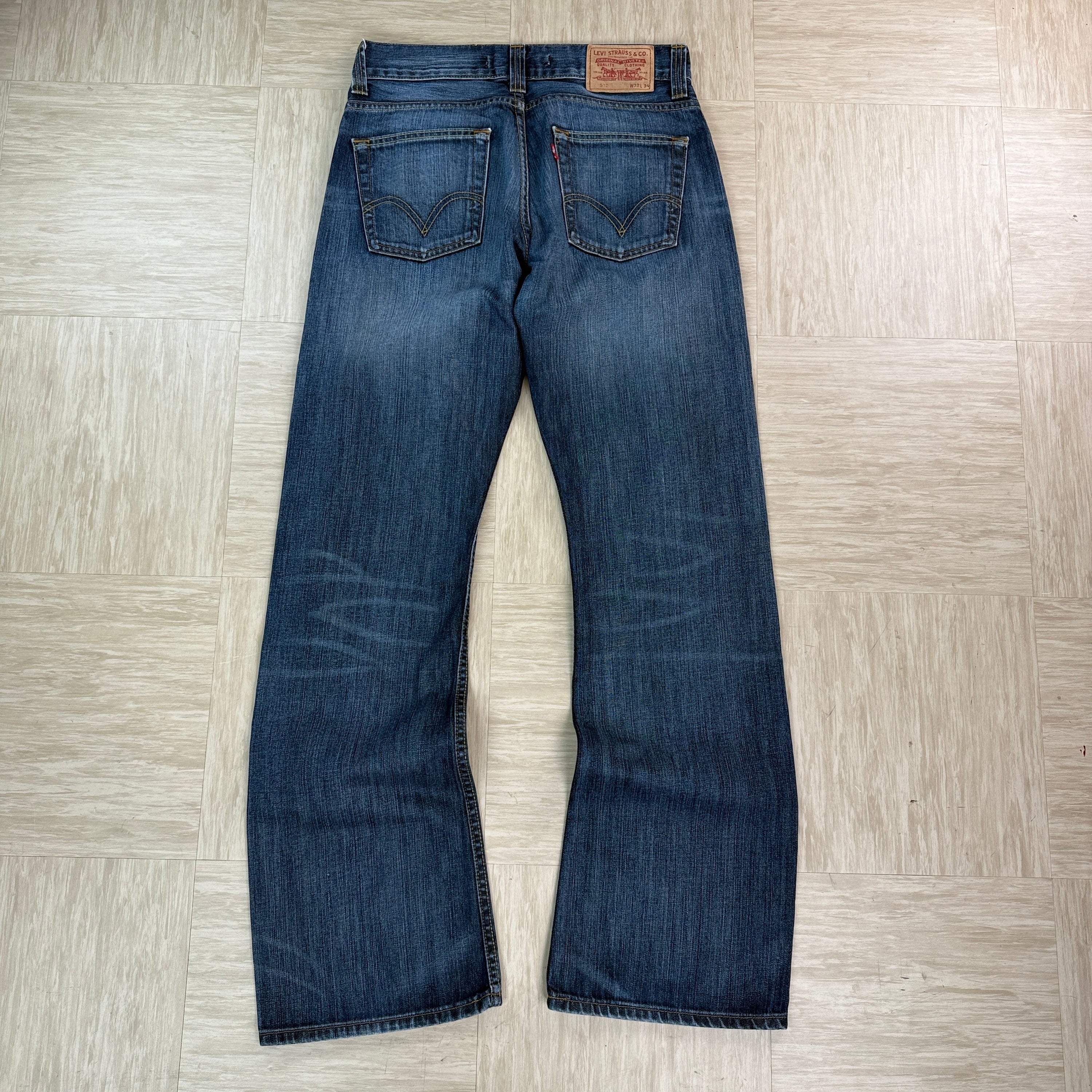 Levi's 512 2000's relaxed fit denim bootcut jeans (S)