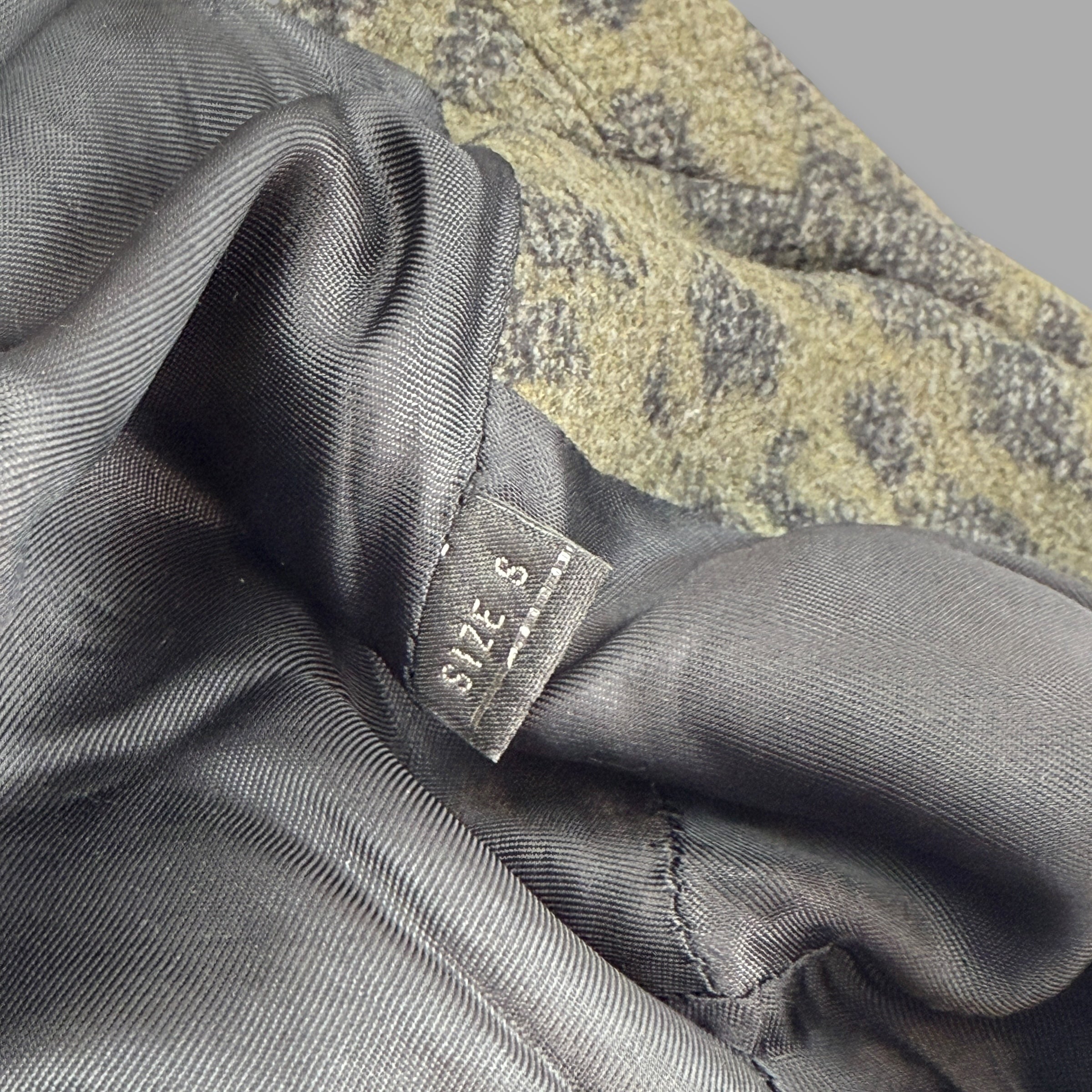 Diesel 2000's double breasted leopard peacoat (L) wms