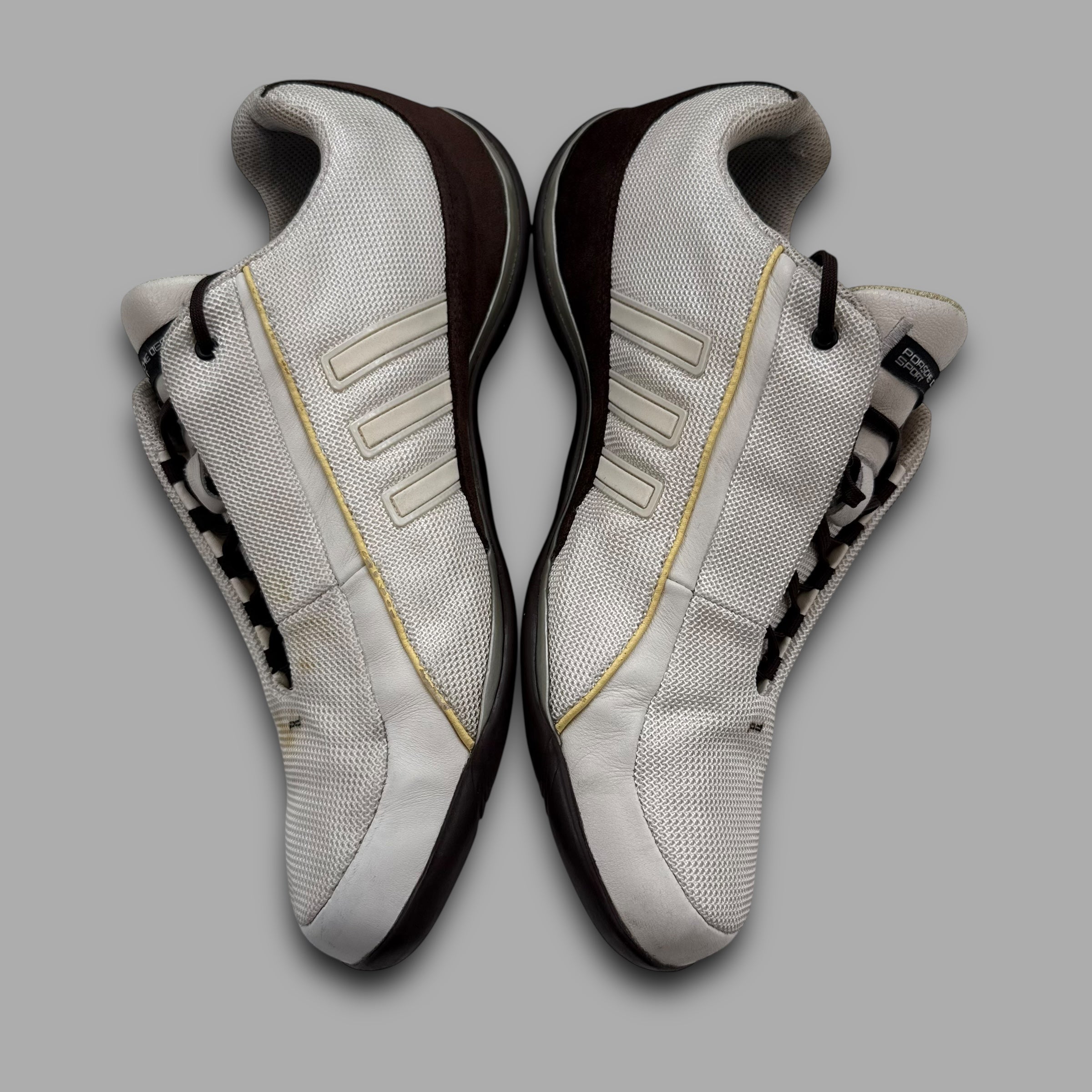 Adidas Porsche design 2000's lace up panelled mesh sneaker (UK9)