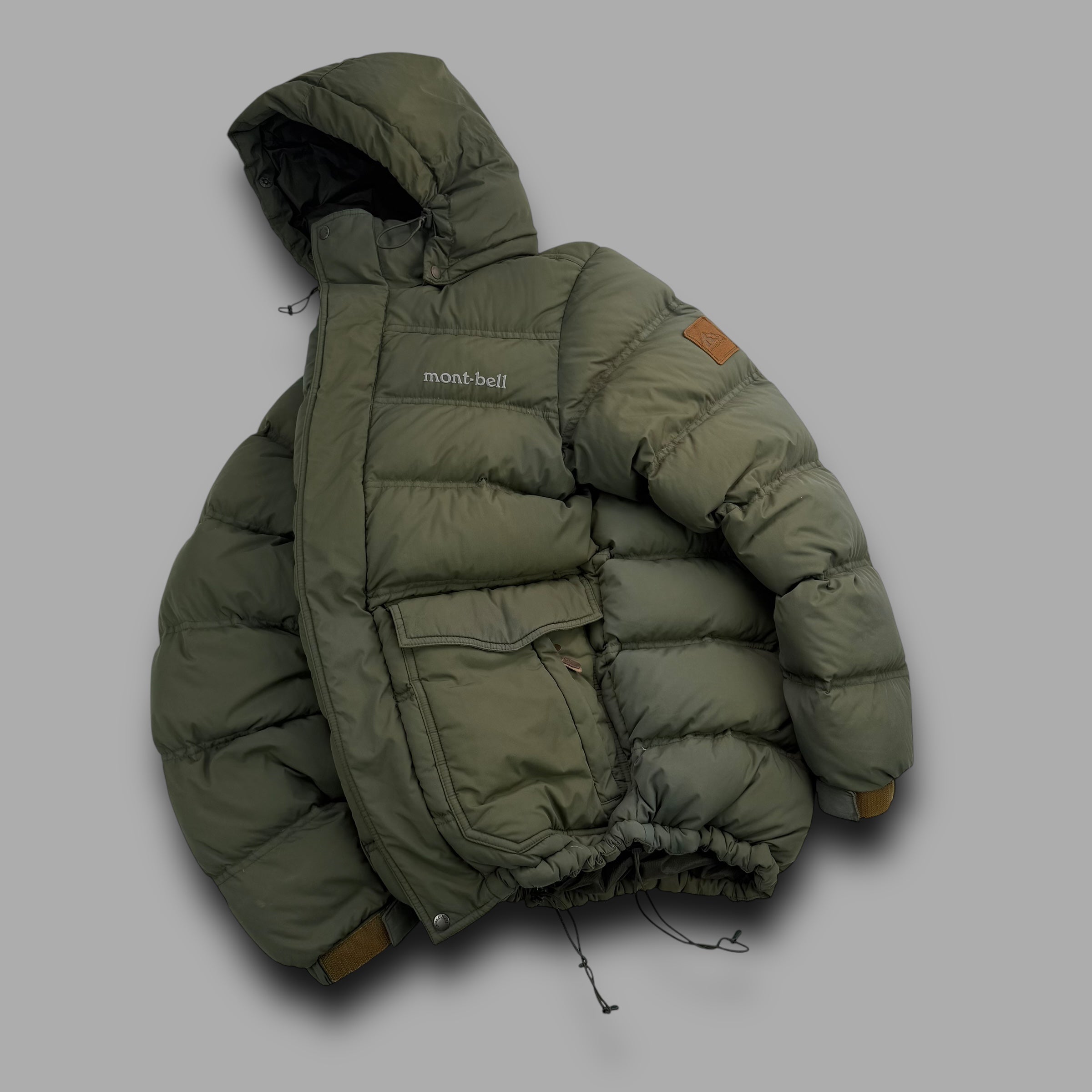 Montbell 2000's technical down-filled puffer jacket (M)