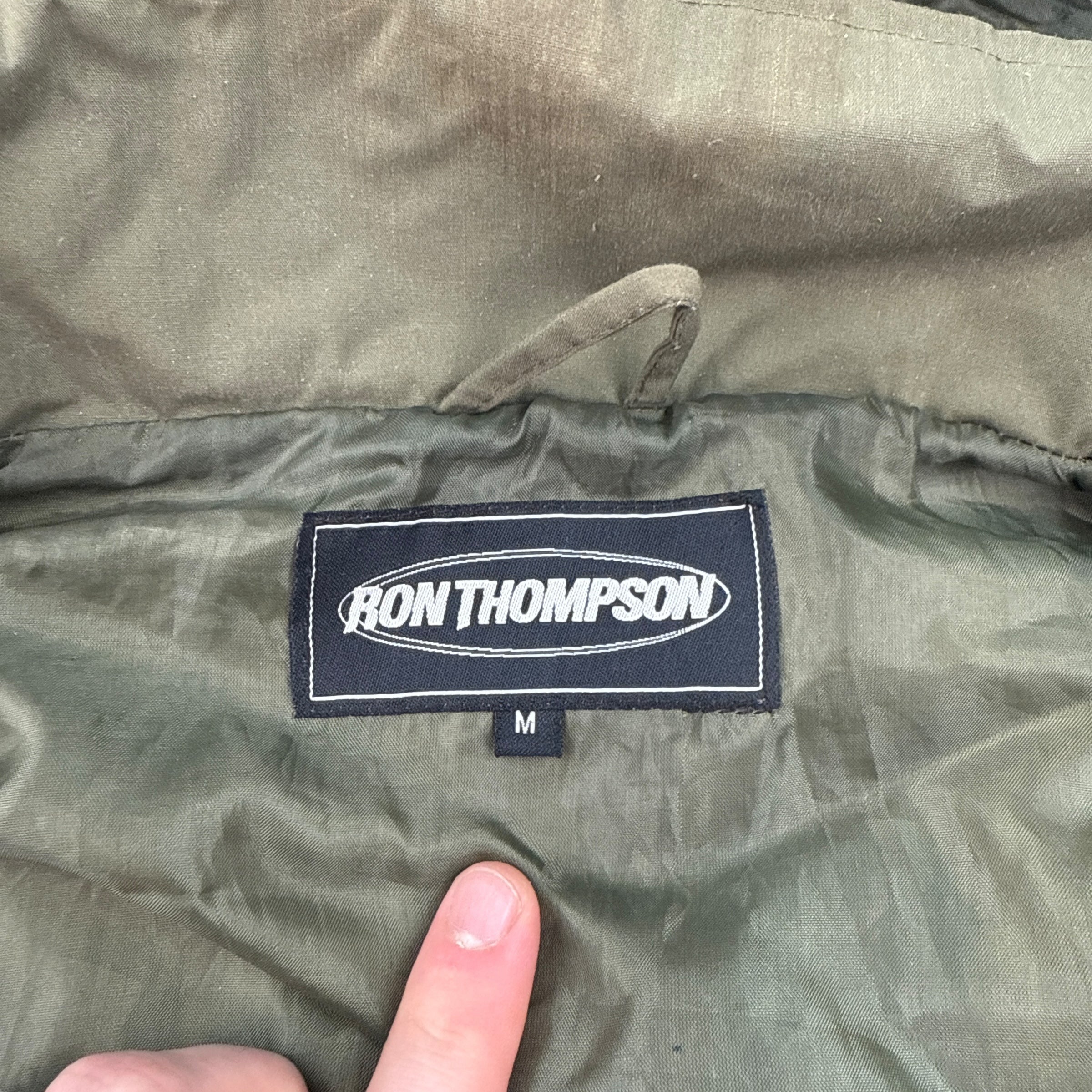 Ron Thompson 2000's technical multi-pocket cropped wading jacket (M)