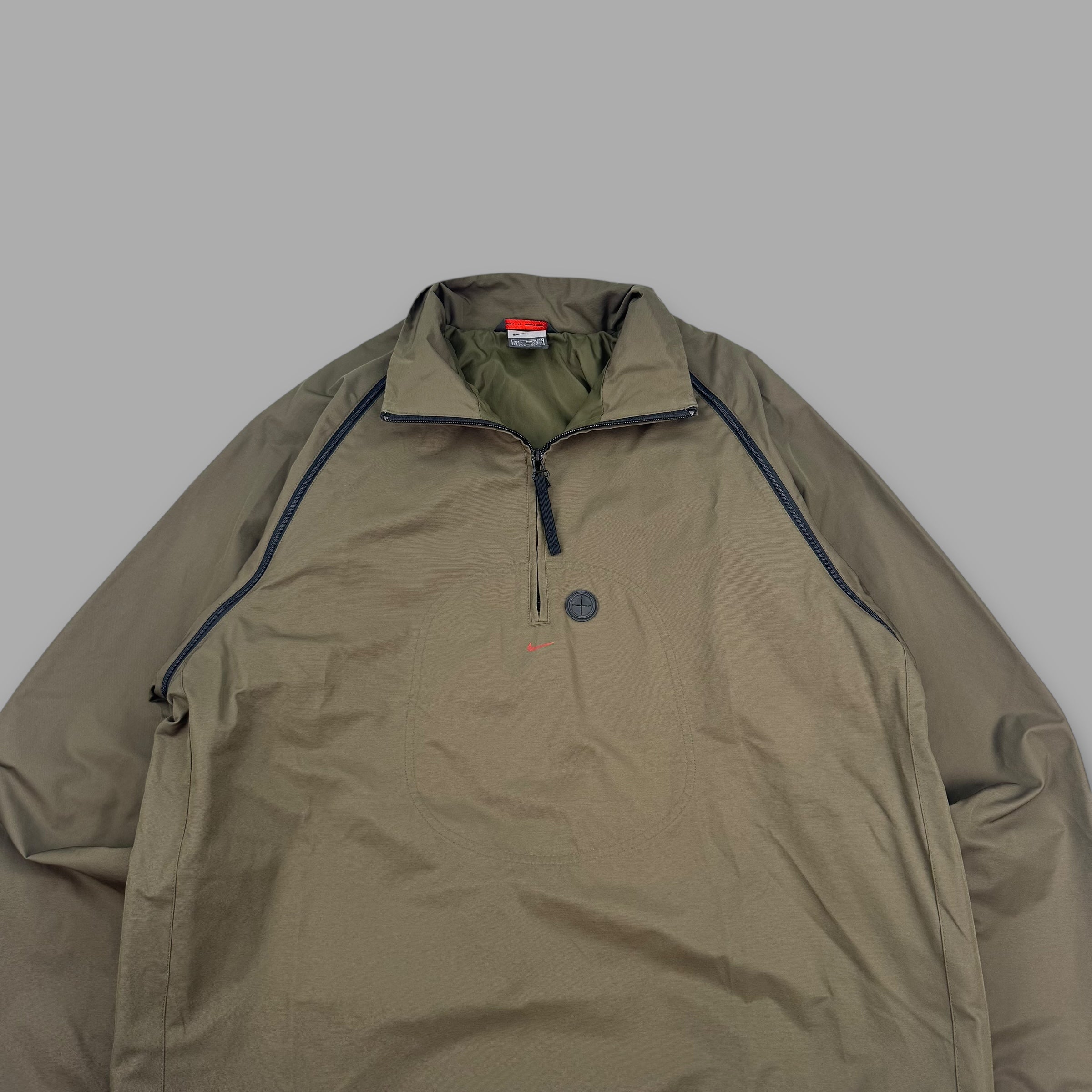 Nike 2000's technical 2in1 convertible MP3 shell jacket (L)