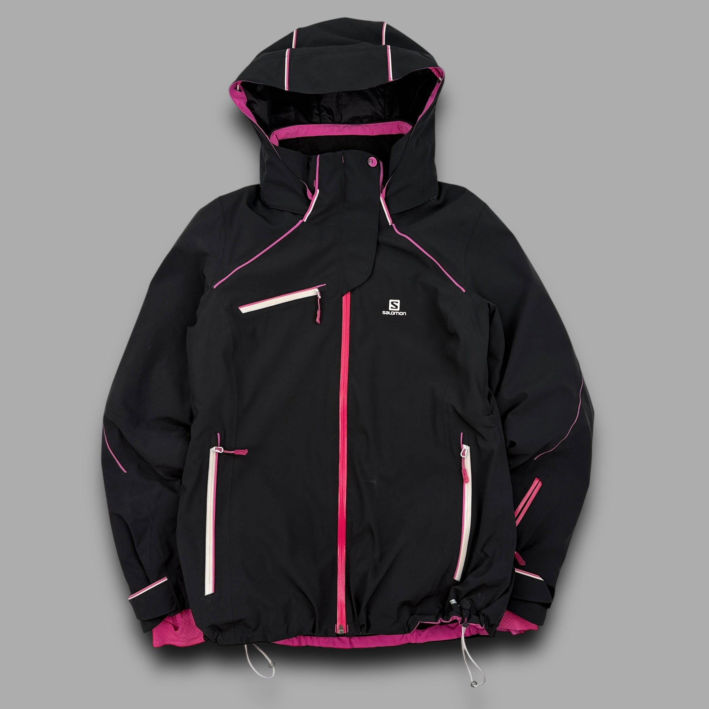 Salomon 2017 technical advanced skin softshell ski jacket (L) wms
