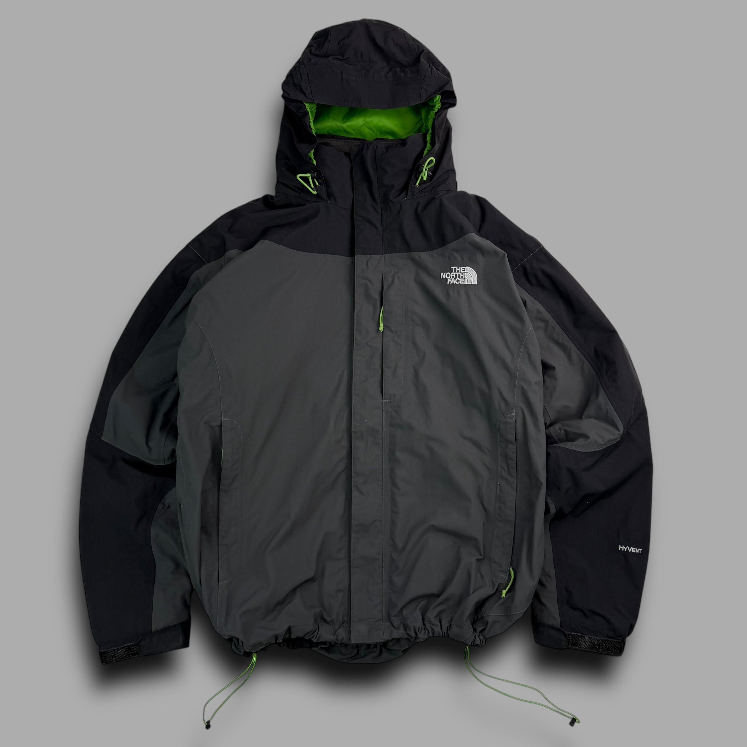 The north face 2011 technical 2in1 hyvent shell jacket (L-XL)