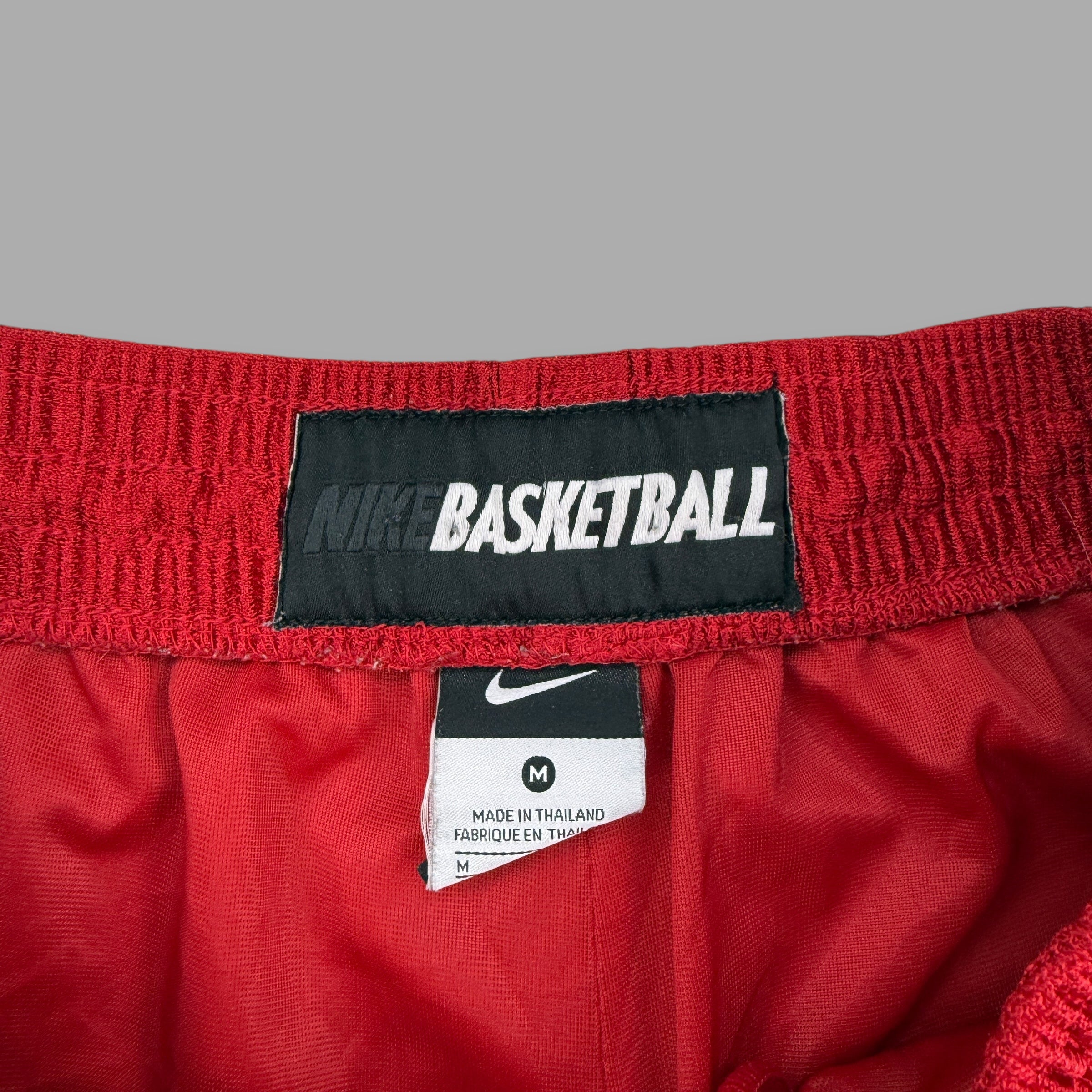 Nike 2000's nylon shimmer basketball shorts (M)