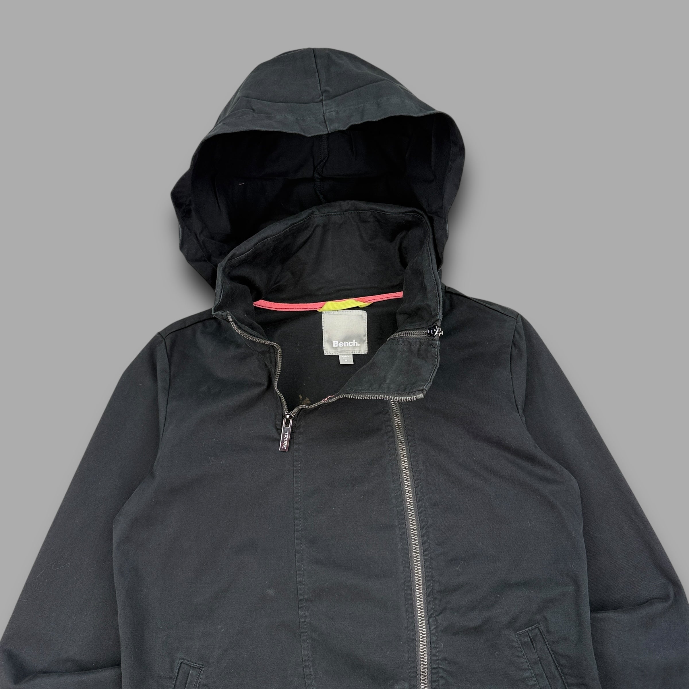 Bench 2000's technical dual zip canvas jacket (S)