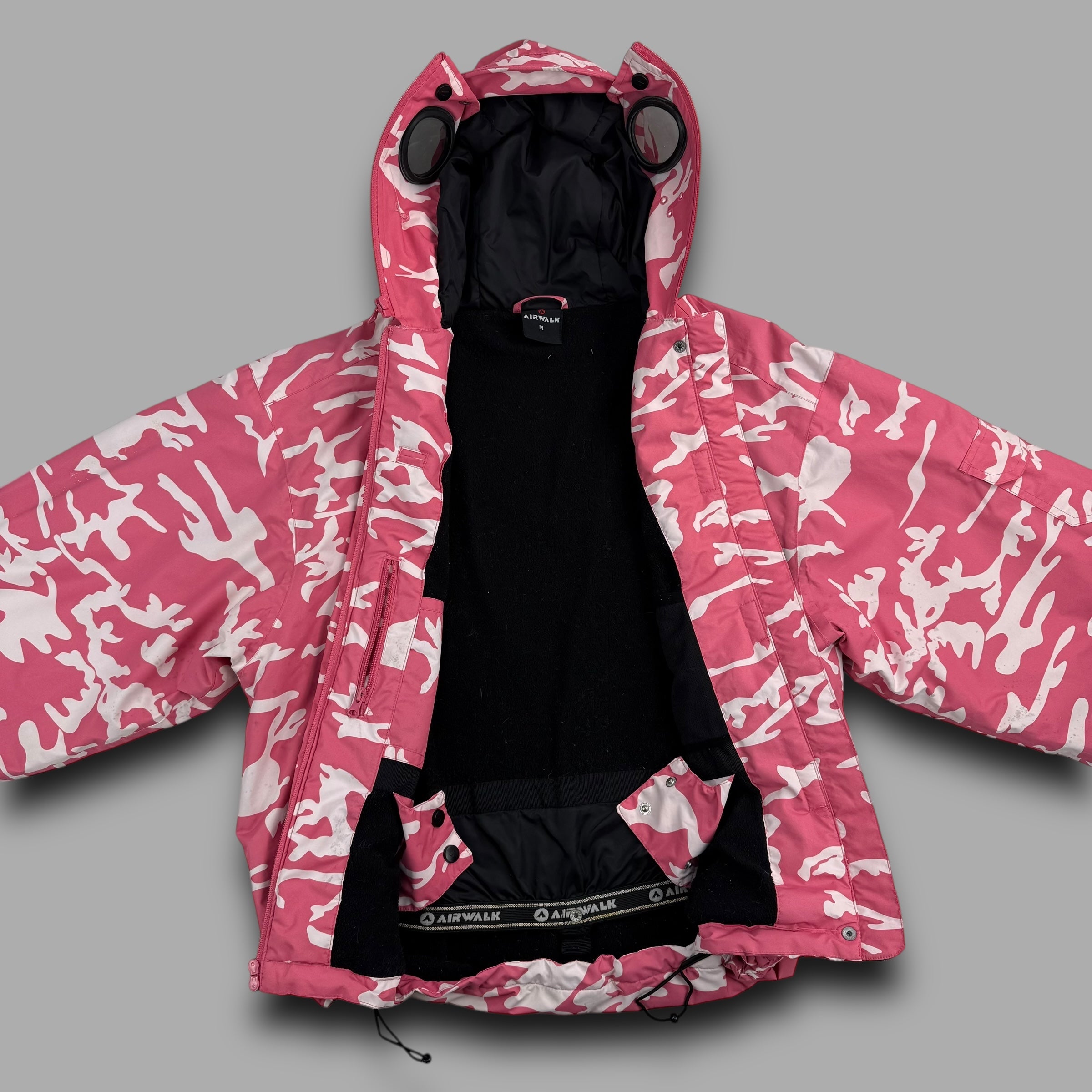 airwalk camo explorer goggle jacket Airwalk 2000's camo goggle jacket (S) – Uppernostril