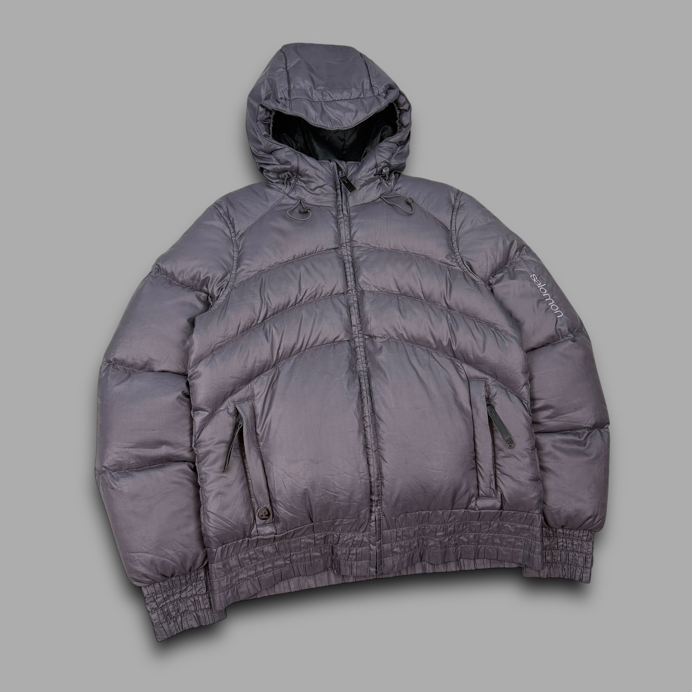 Salomon 2000's technical cropped downfilled puffer jacket (S)