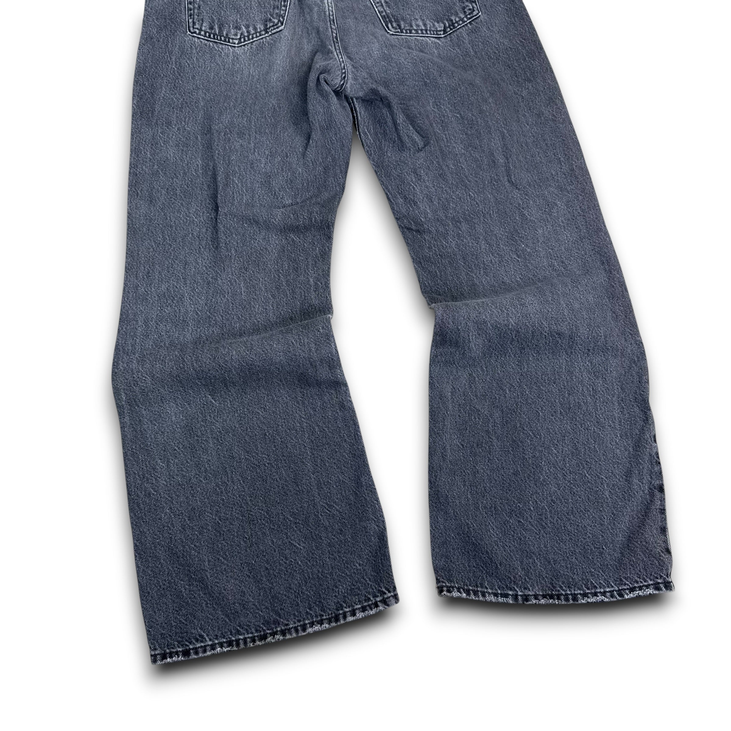 Levi's 2000's grey denim baggy bootcut jeans (M)