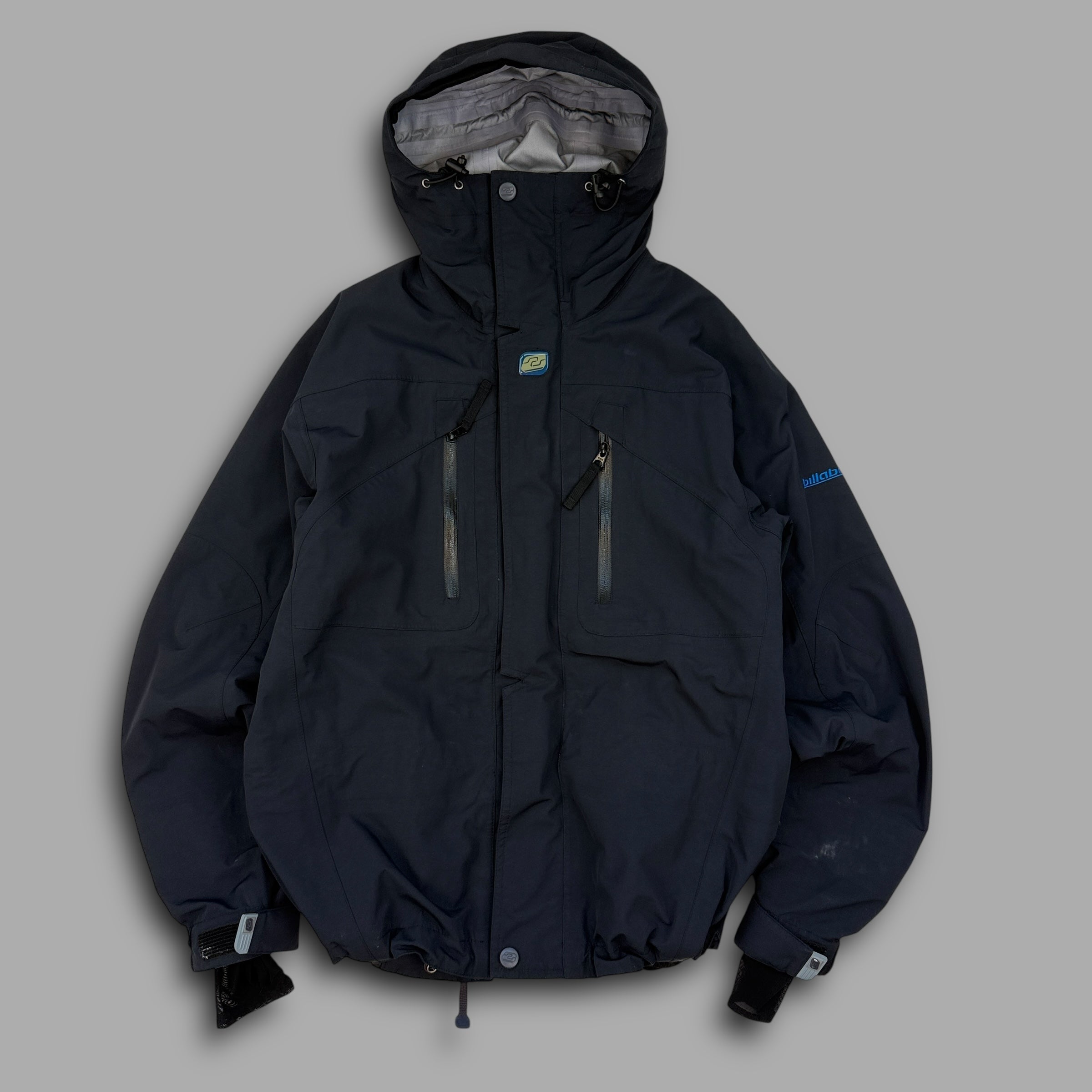 Billabong 2000's technical dual pocket taped seams ski jacket (S-M)