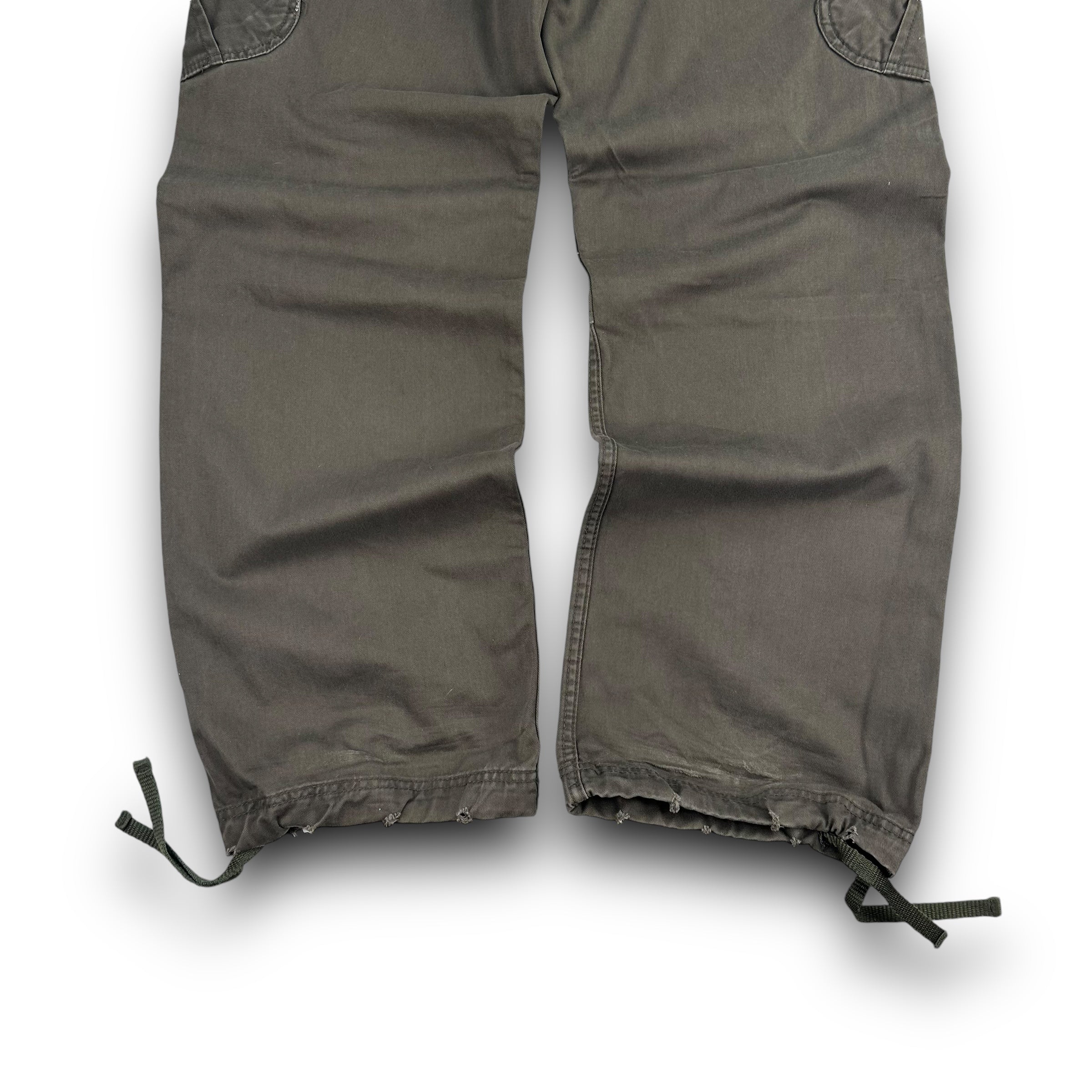 Burton 2000's baggy wide leg cargo bottoms (S-L)