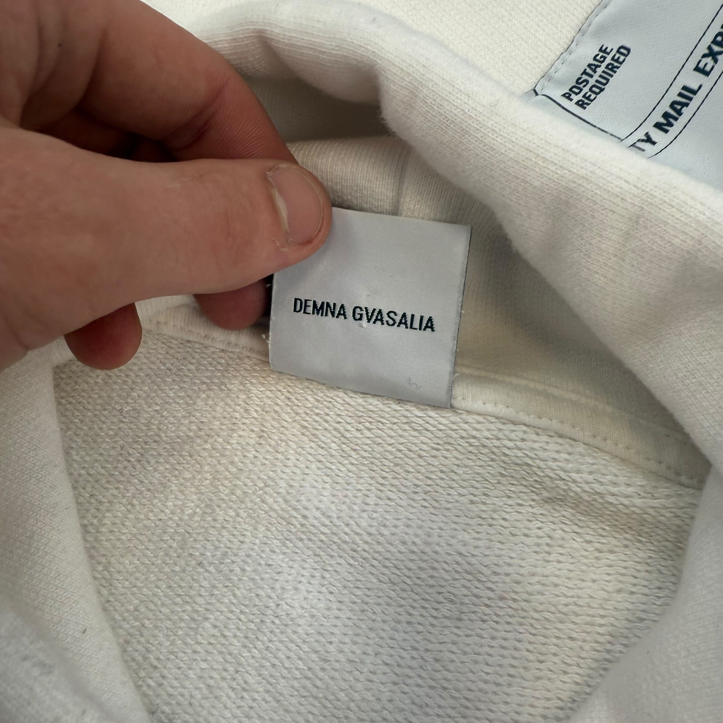 Vetements postage hoodie (L)