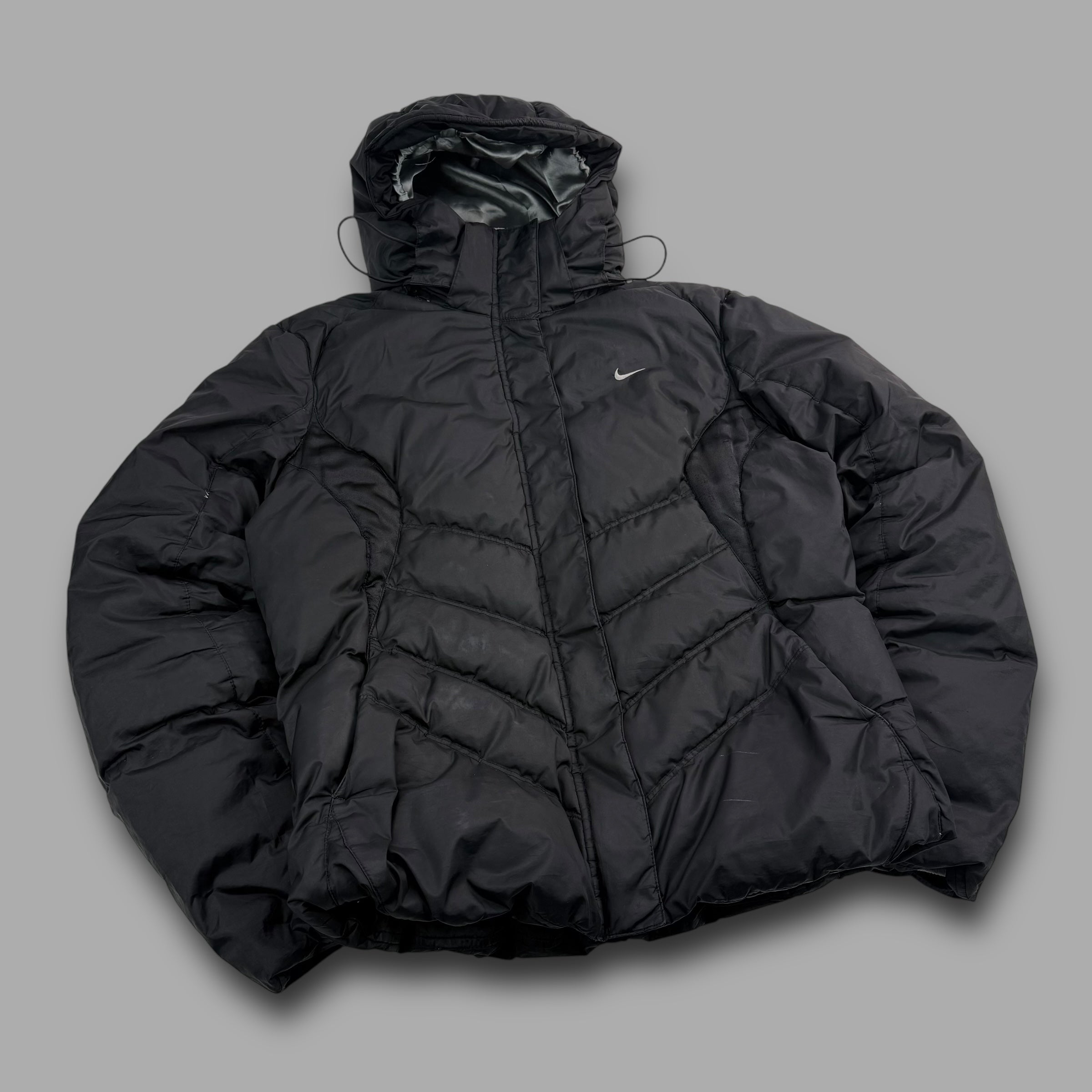 Nike 2000's panelled 550 down-filled puffer jacket (S)