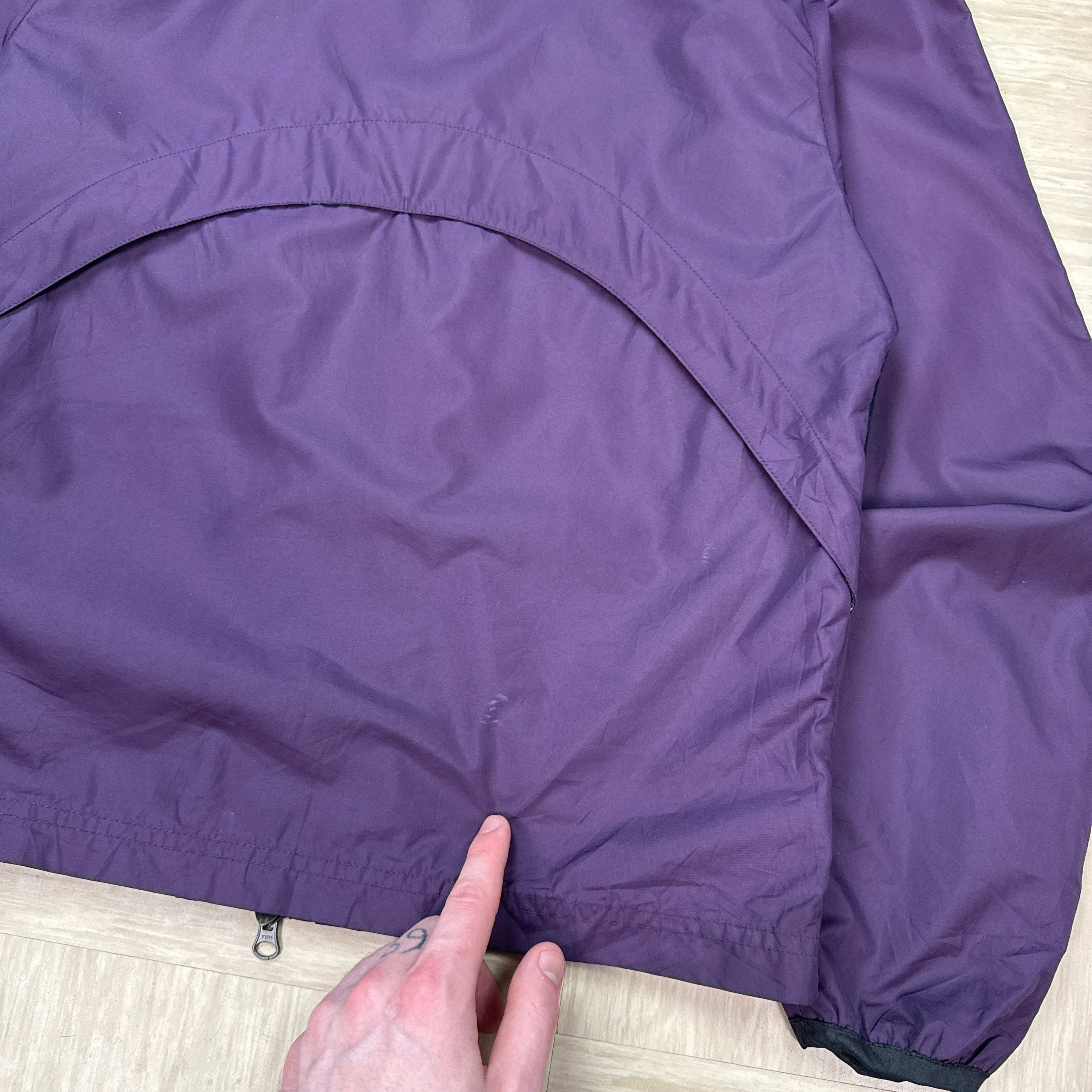 Nike 2000's technical butterfly hidden pocket track jacket (S)